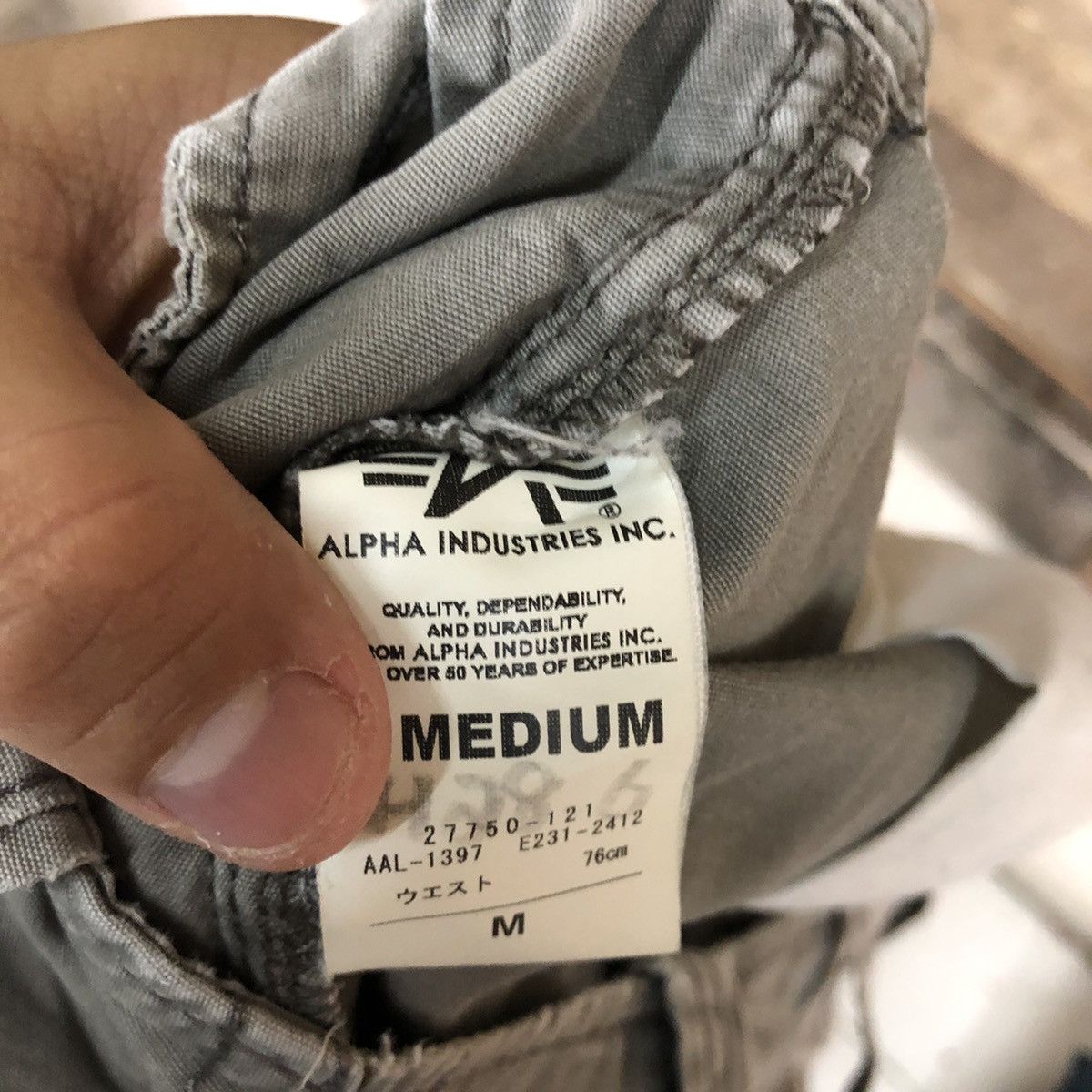 Alpha Industries Alpha Industries Grey Multipocket Tactical Cargo Pants #A041 Size US 30 / EU 46 - 17 Thumbnail