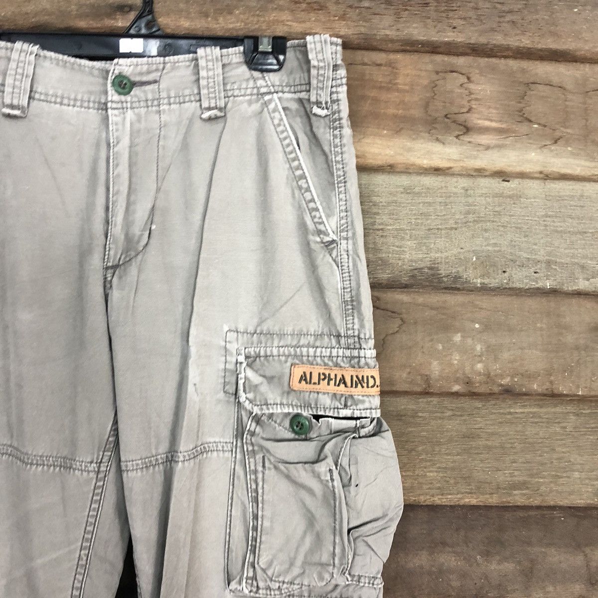 Alpha Industries Alpha Industries Grey Multipocket Tactical Cargo Pants #A041 Size US 30 / EU 46 - 7 Thumbnail