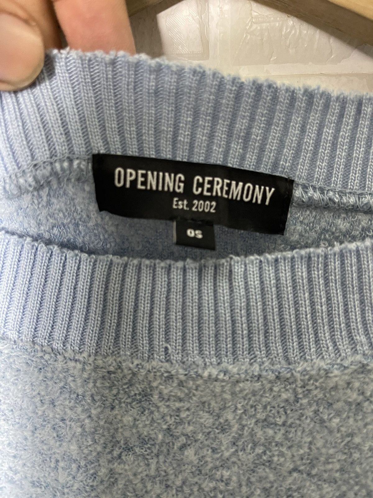 Opening Ceremony Blend Wool Sweatshirt Opening Ceremony Est 02 Size US M / EU 48-50 / 2 - 4 Thumbnail