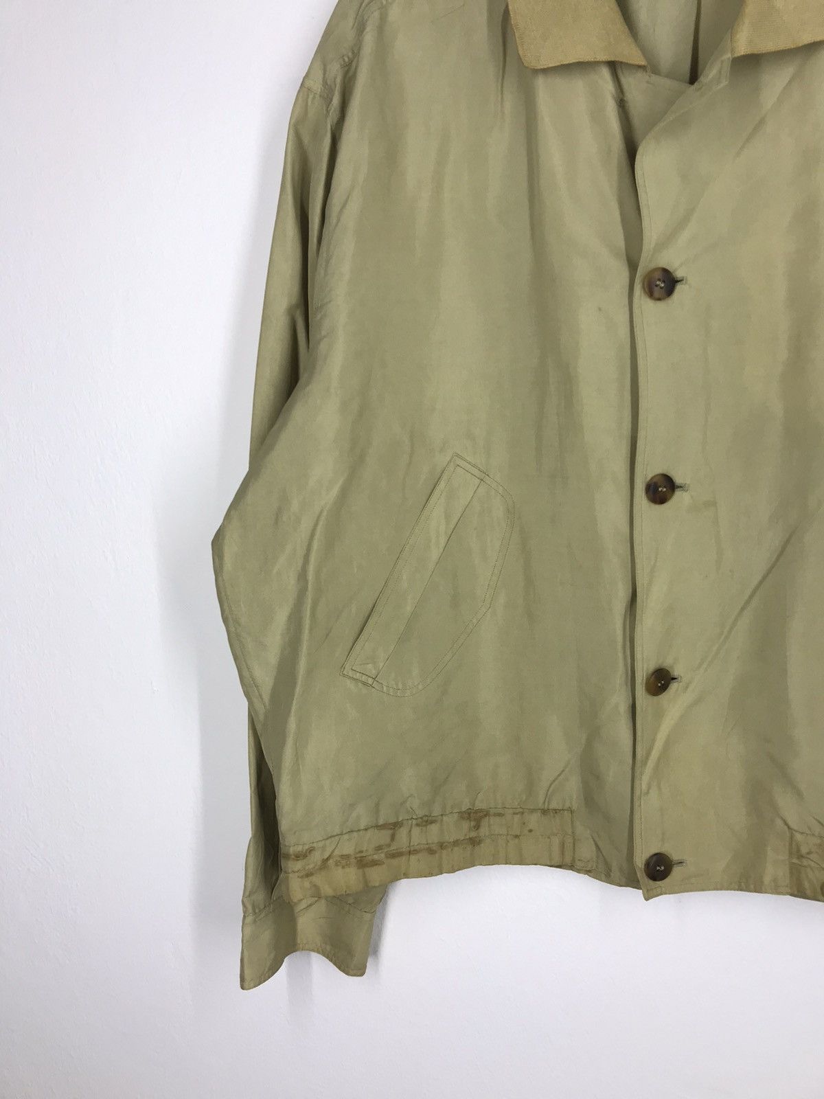 Ermenegildo Zegna Ermenegildo Zegna Nylon Jacket Made In Italy Size US L / EU 52-54 / 3 - 2 Thumbnail