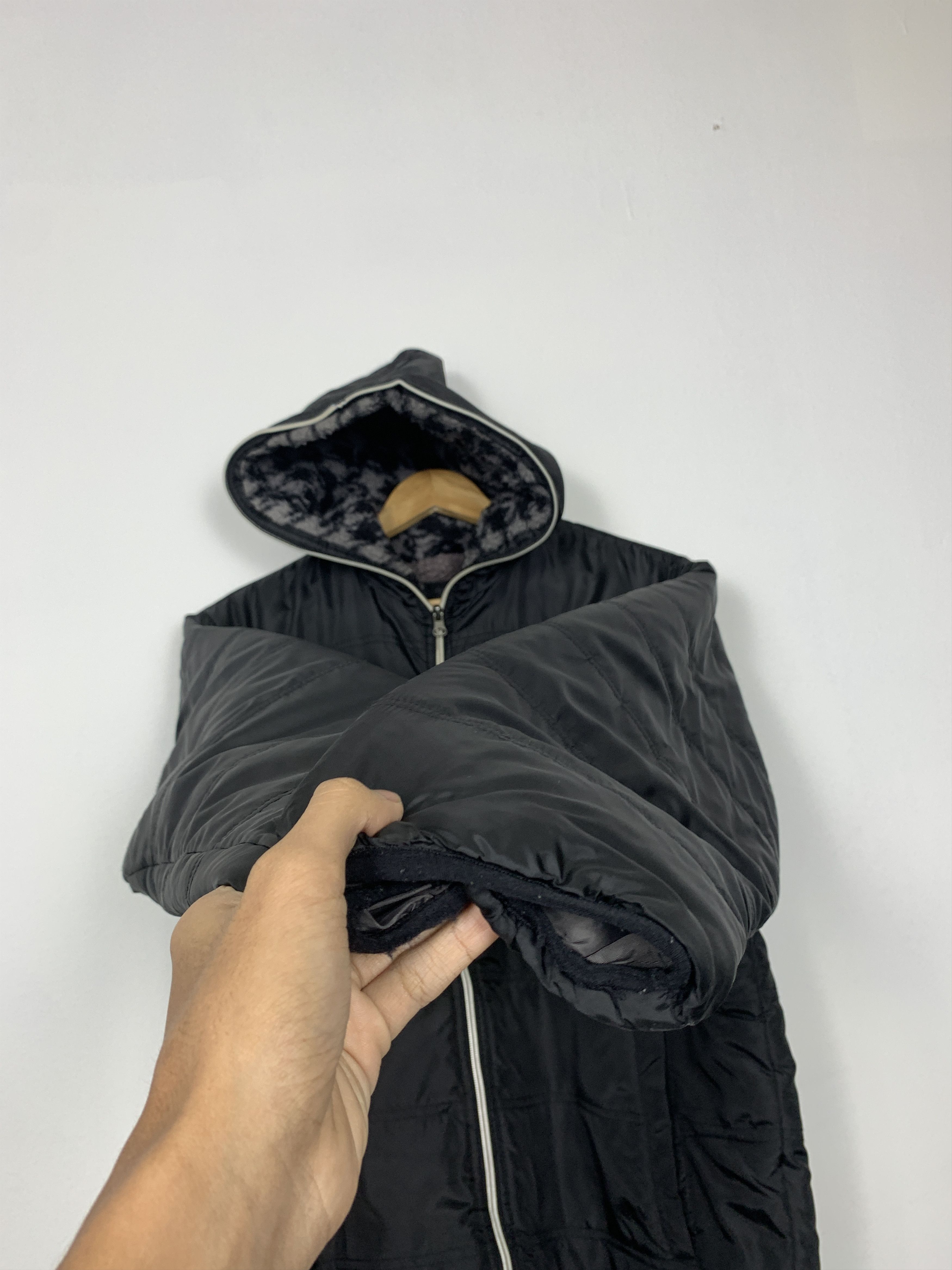 Japanese Brand Vintage AVAIL CONTEMPO Quilted Sherpa Lining Hoodie Jacket Size US M / EU 48-50 / 2 - 6 Thumbnail
