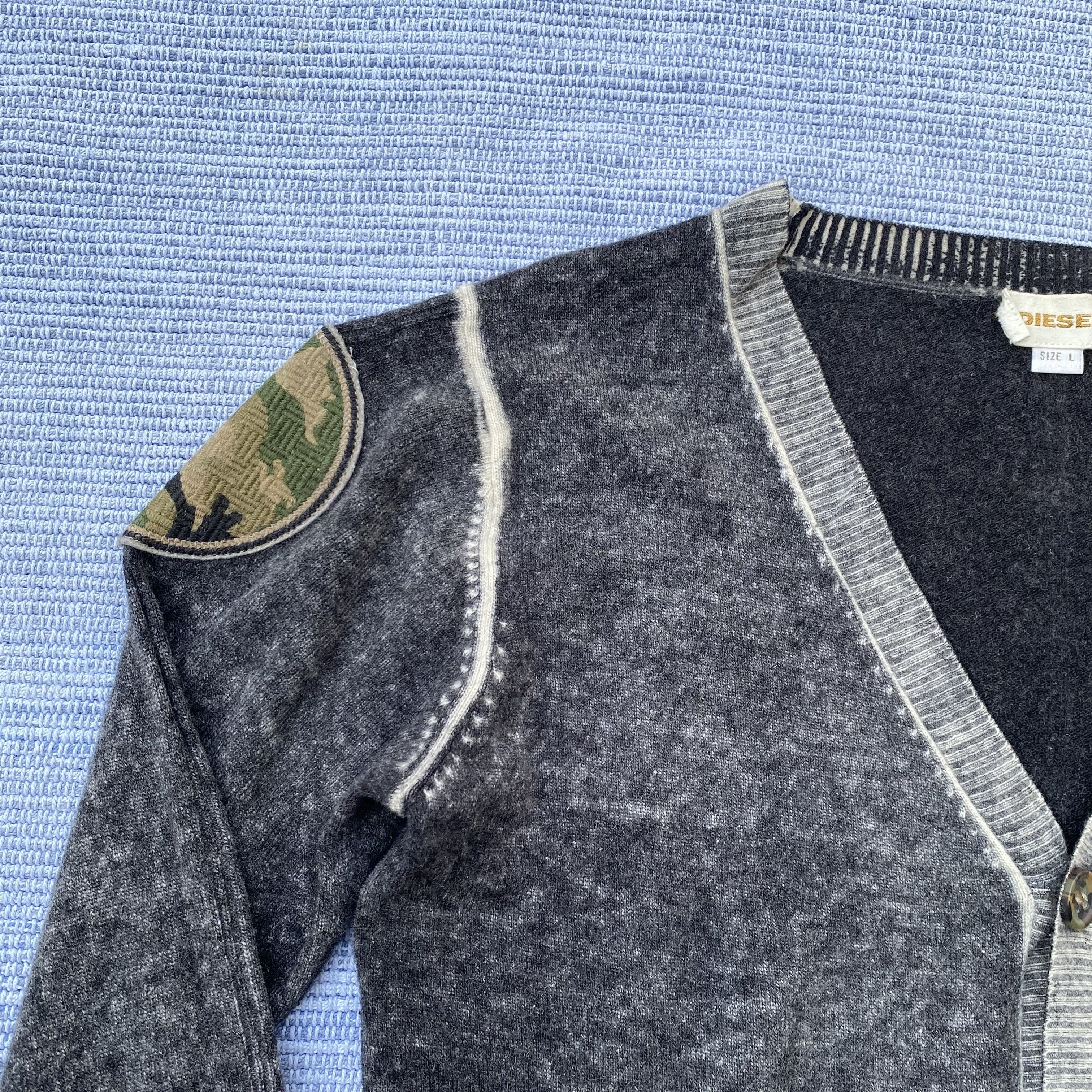 Diesel wool cardigan Size US L / EU 52-54 / 3 - 4 Thumbnail