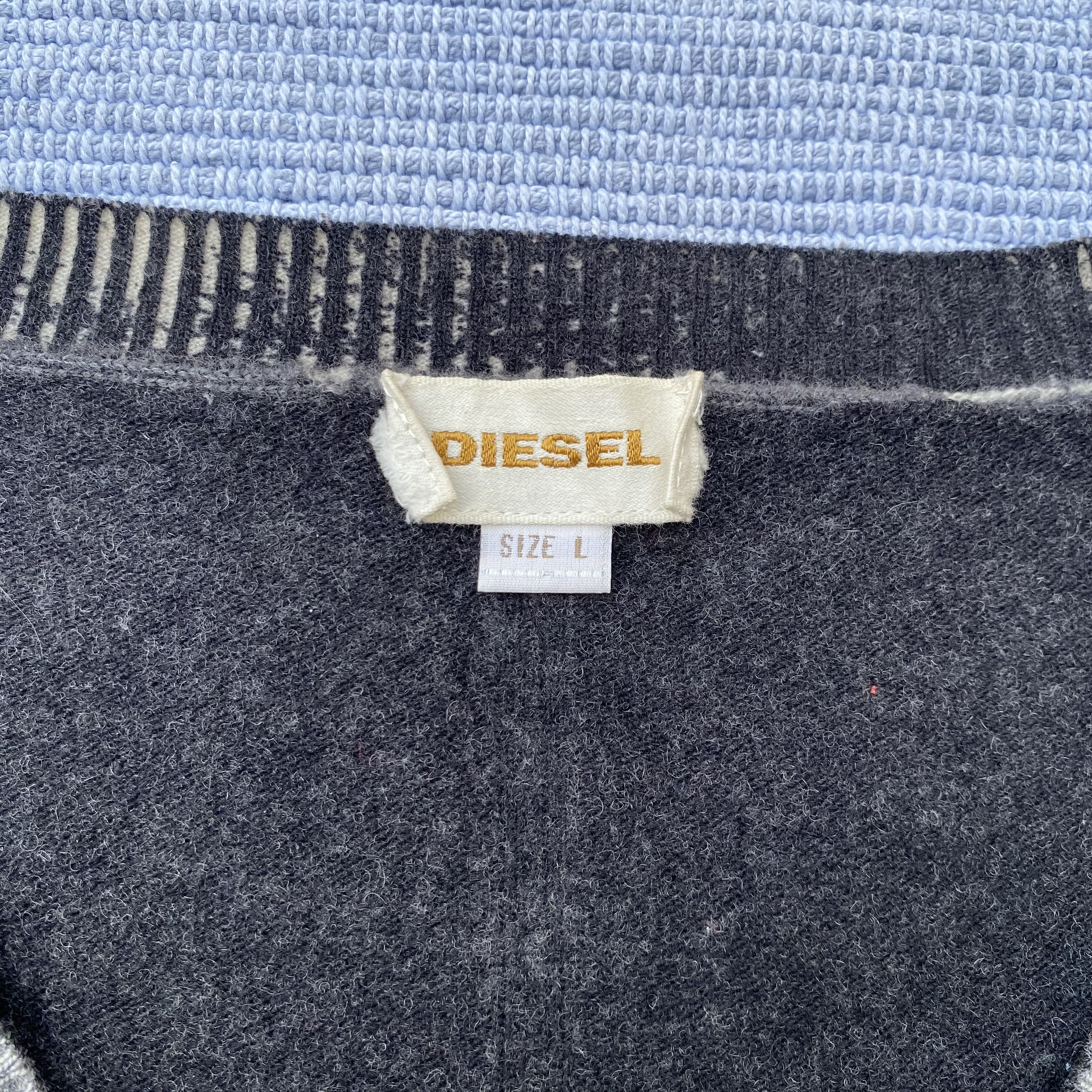 Diesel wool cardigan Size US L / EU 52-54 / 3 - 2 Thumbnail