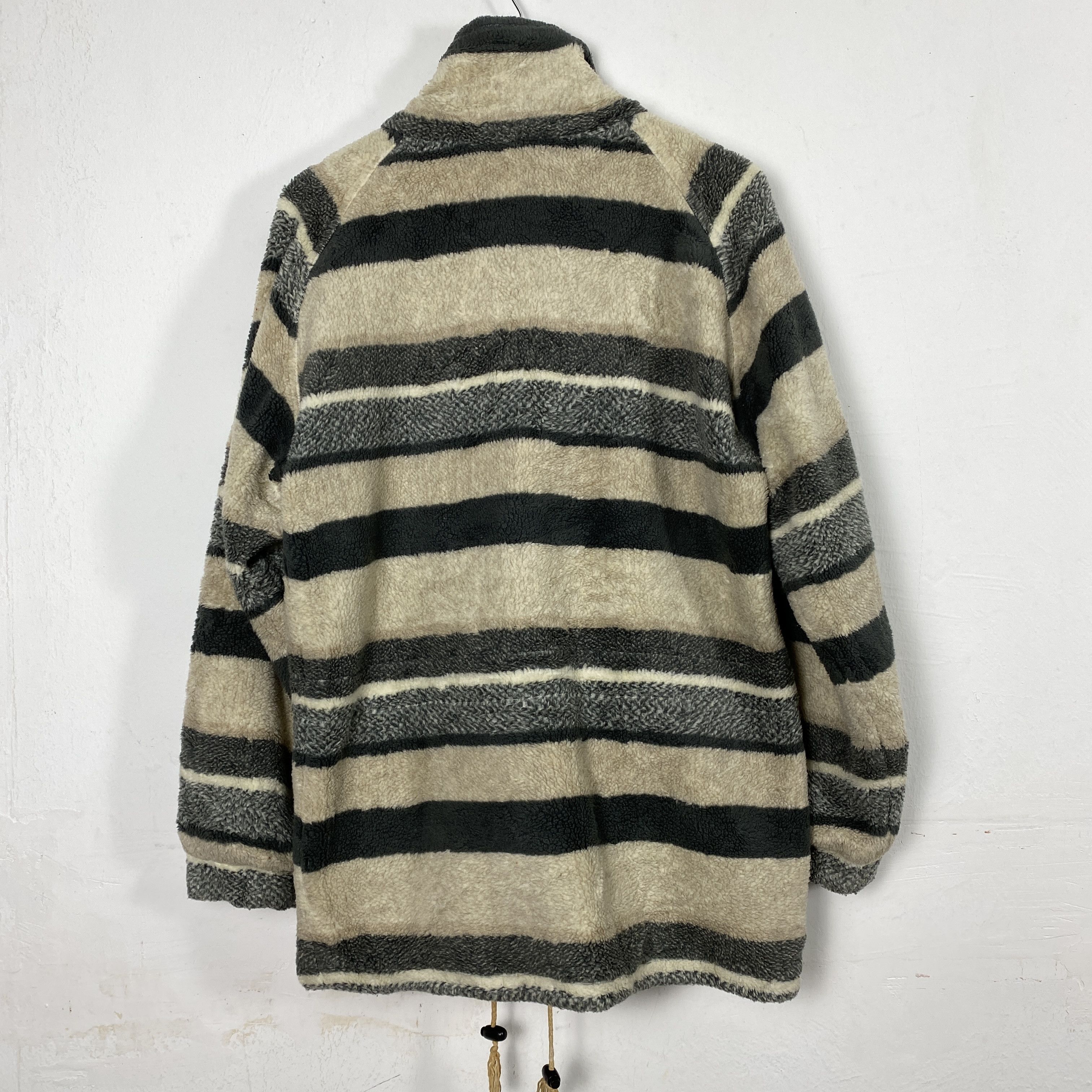 Japanese Brand Vintage Flying Scotsman Fleece Jacket Stripe J0143 Size US L / EU 52-54 / 3 - 8 Thumbnail