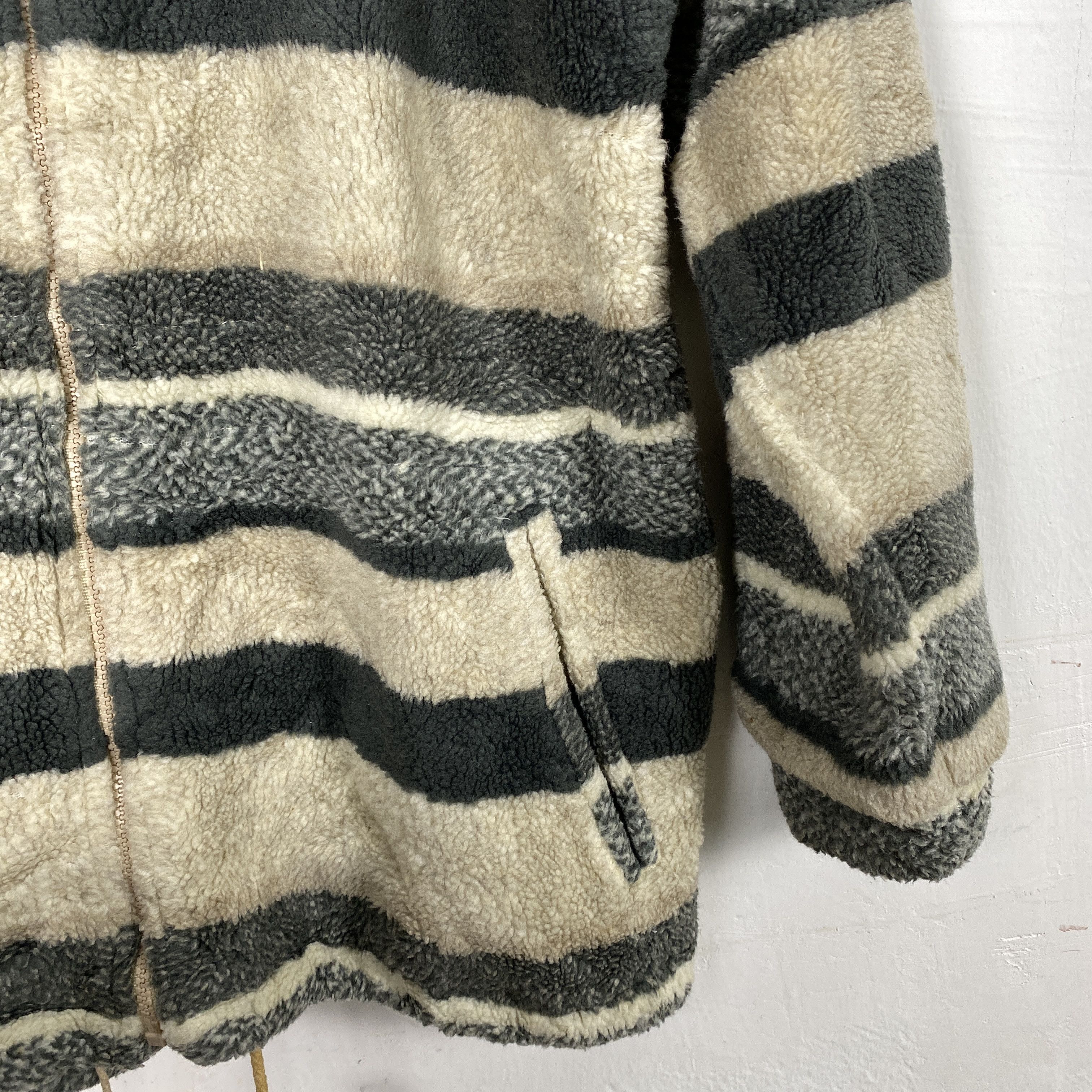 Japanese Brand Vintage Flying Scotsman Fleece Jacket Stripe J0143 Size US L / EU 52-54 / 3 - 6 Thumbnail