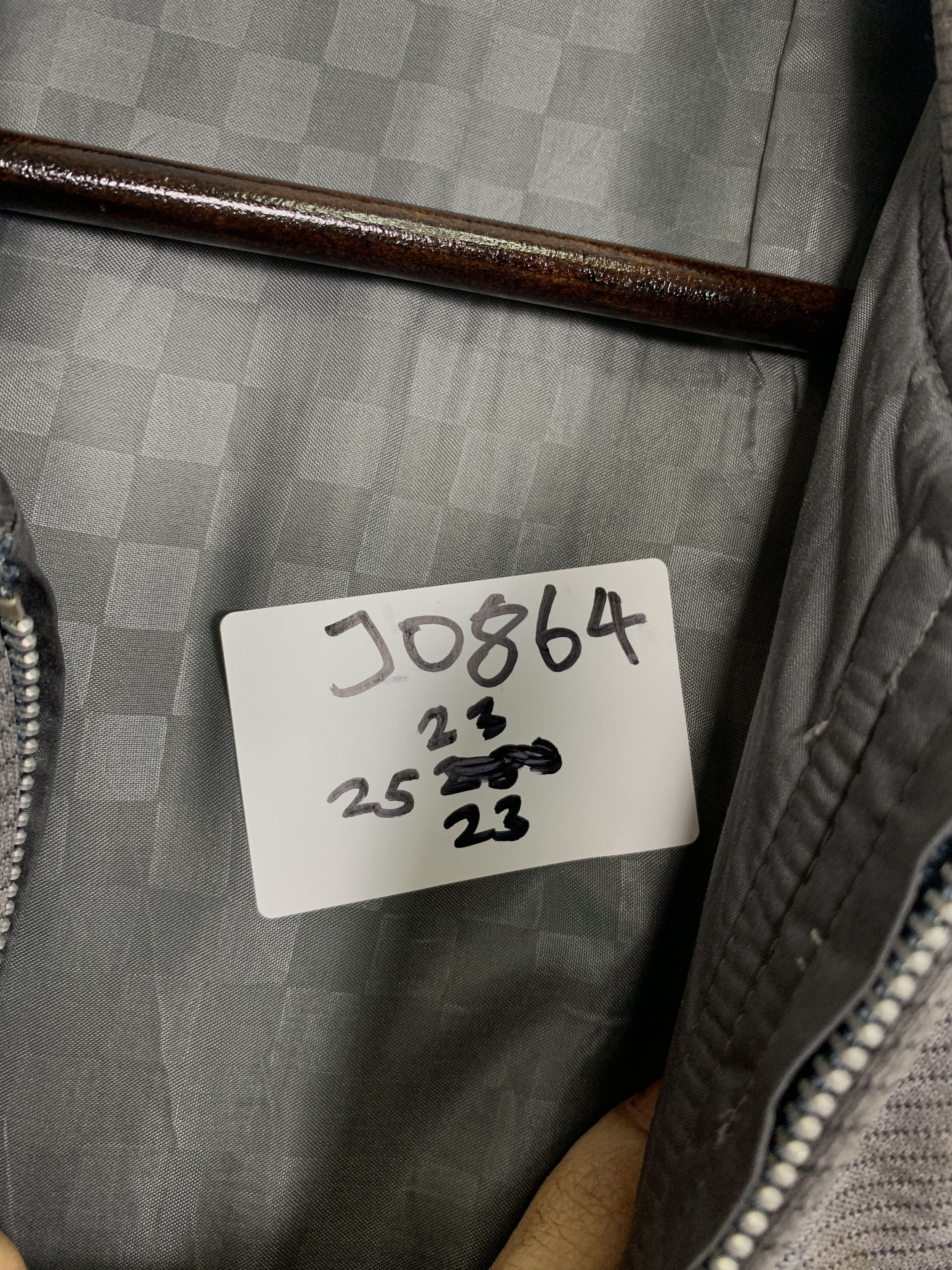 Japanese Brand Vintage Retro Style Checkered Lining Zip Up Jacket J0864 Size US M / EU 48-50 / 2 - 17 Thumbnail