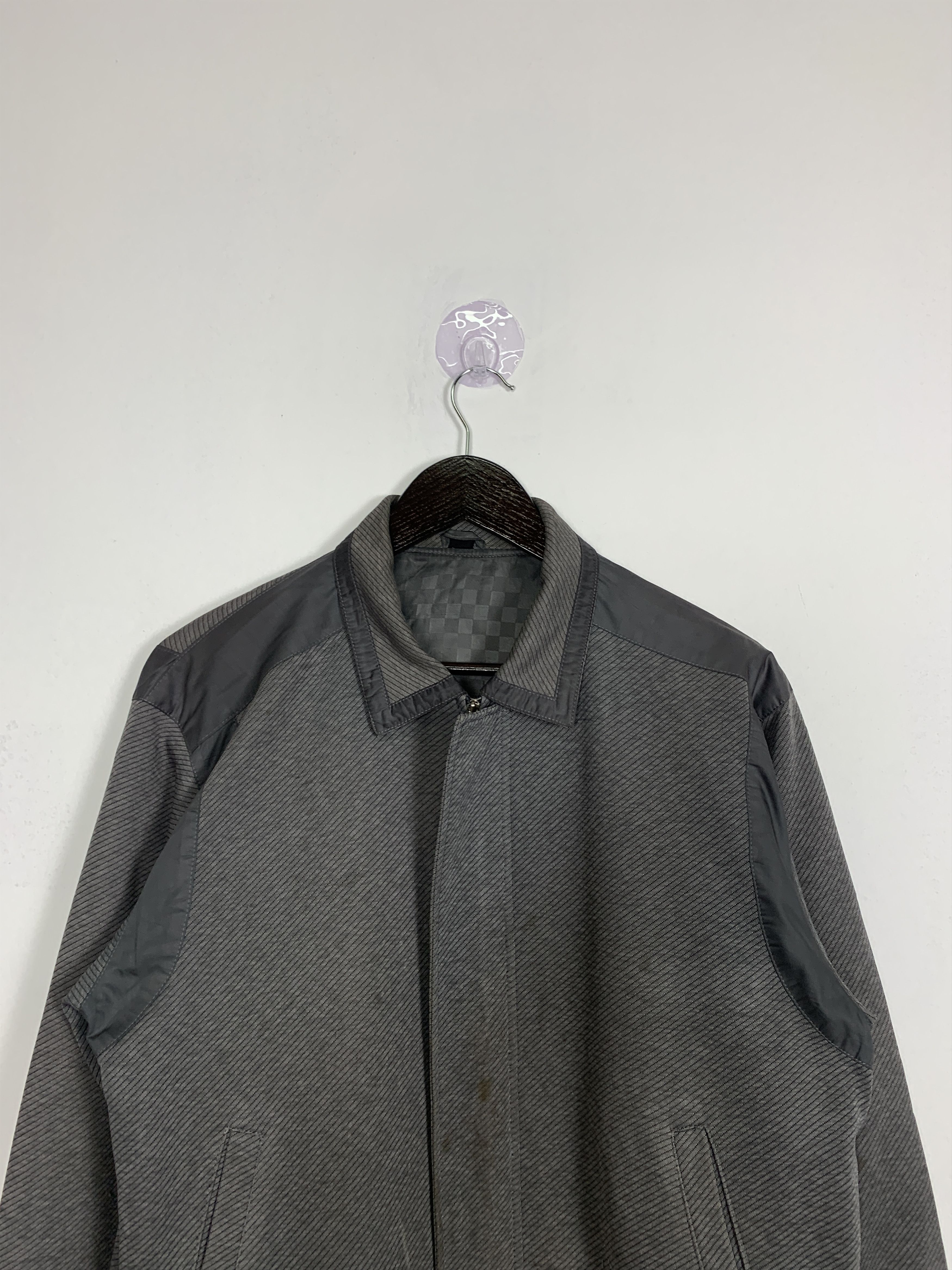 Japanese Brand Vintage Retro Style Checkered Lining Zip Up Jacket J0864 Size US M / EU 48-50 / 2 - 2 Thumbnail