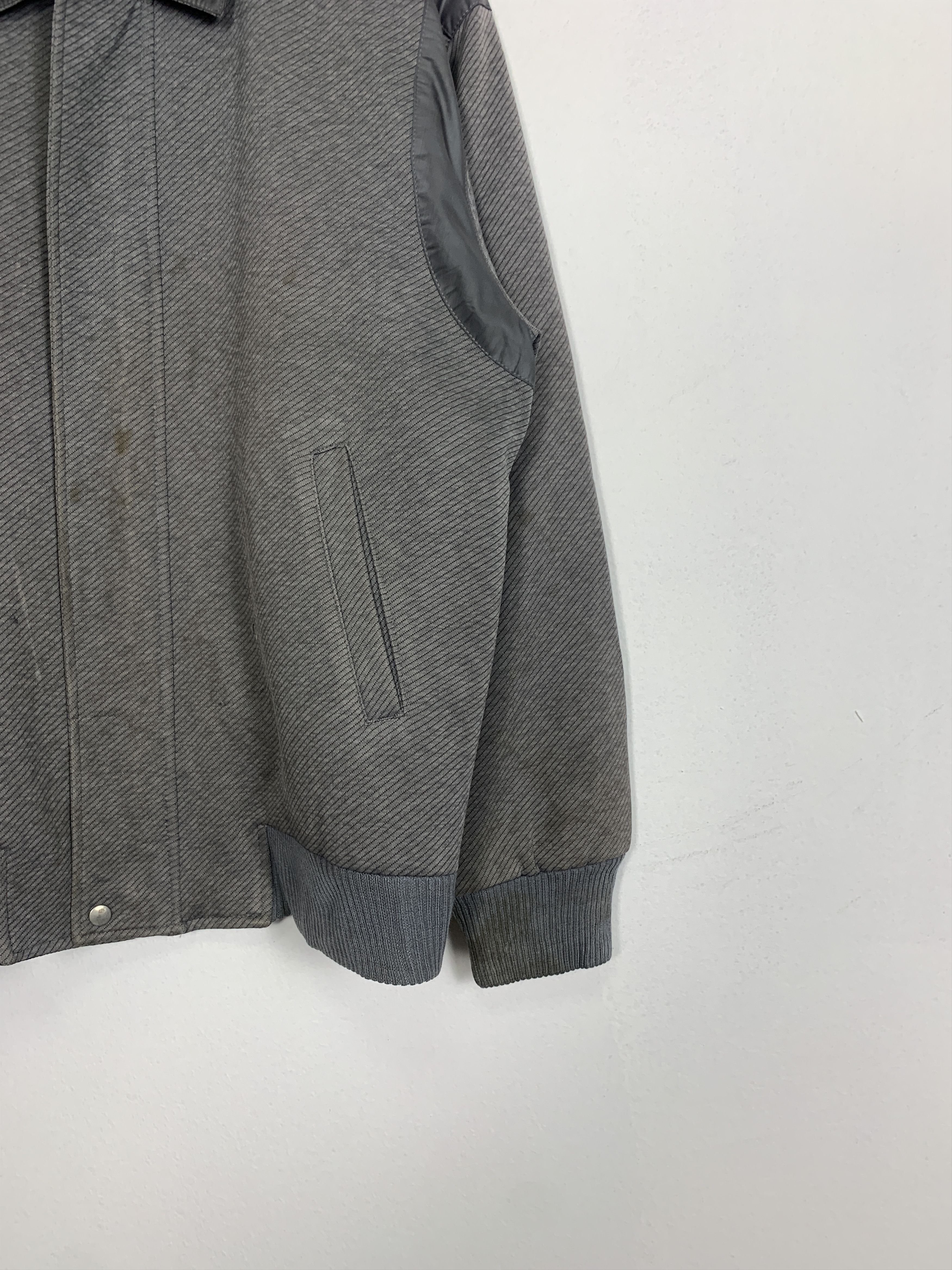 Japanese Brand Vintage Retro Style Checkered Lining Zip Up Jacket J0864 Size US M / EU 48-50 / 2 - 4 Thumbnail