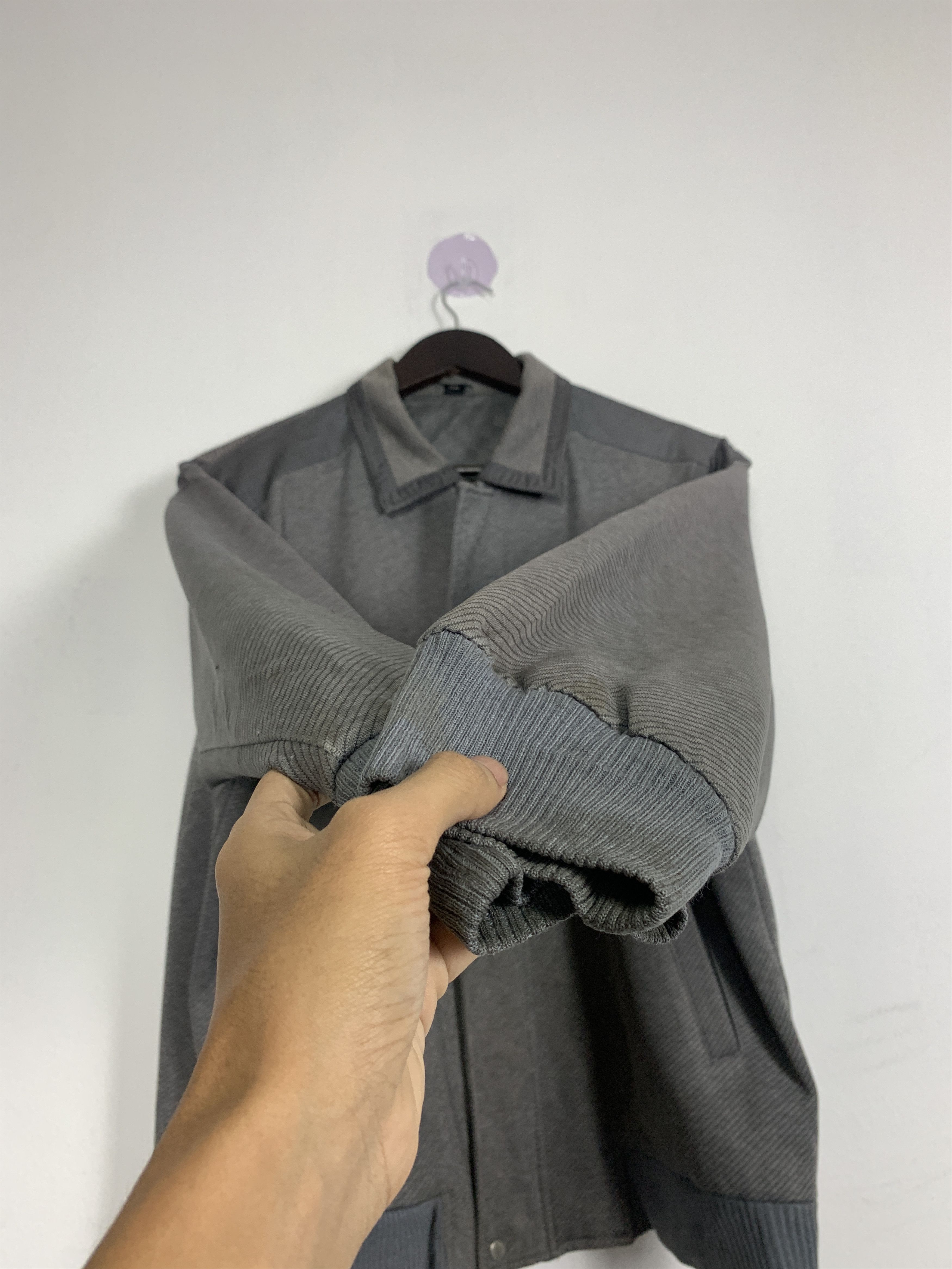 Japanese Brand Vintage Retro Style Checkered Lining Zip Up Jacket J0864 Size US M / EU 48-50 / 2 - 5 Thumbnail