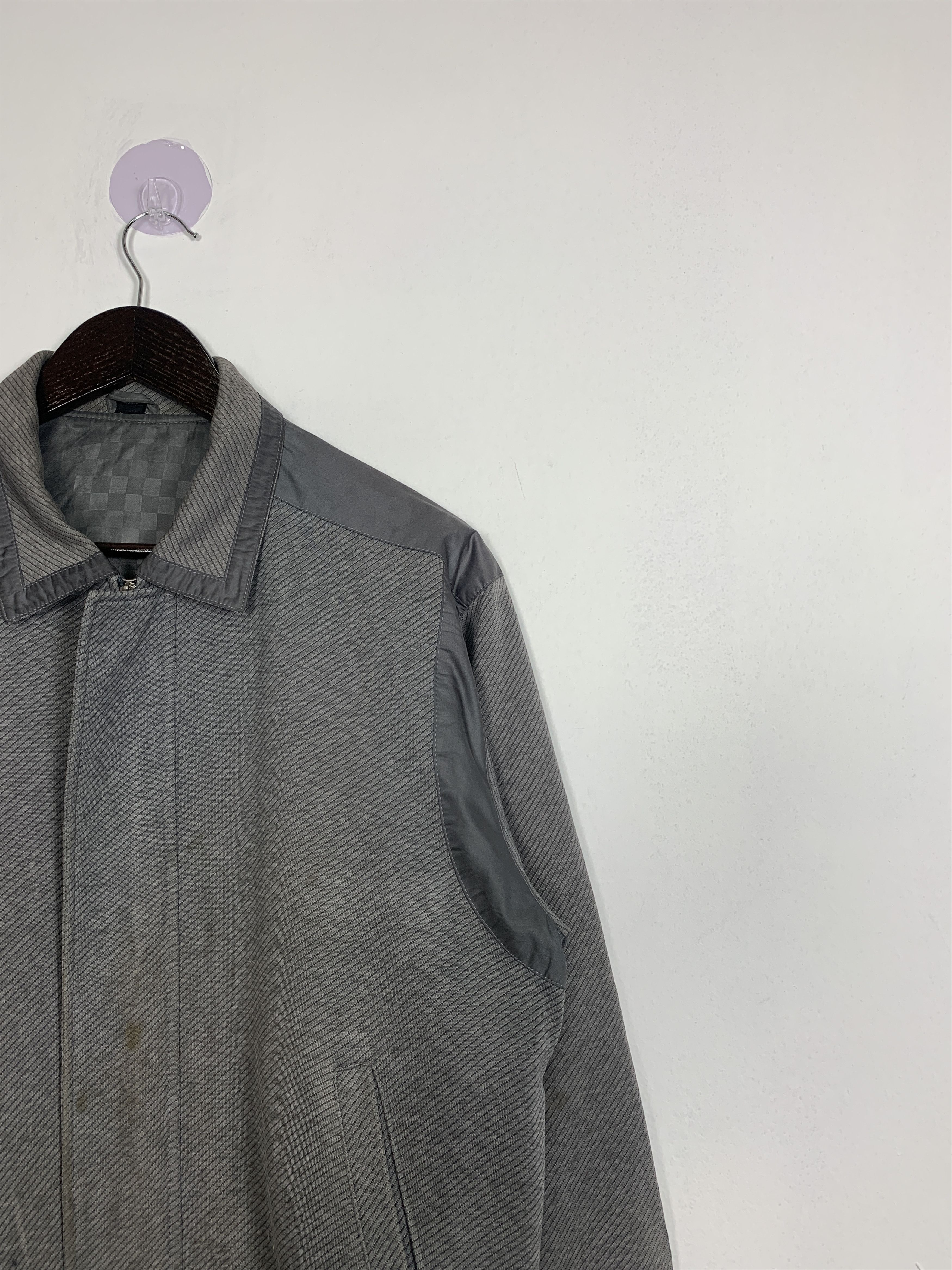 Japanese Brand Vintage Retro Style Checkered Lining Zip Up Jacket J0864 Size US M / EU 48-50 / 2 - 3 Thumbnail