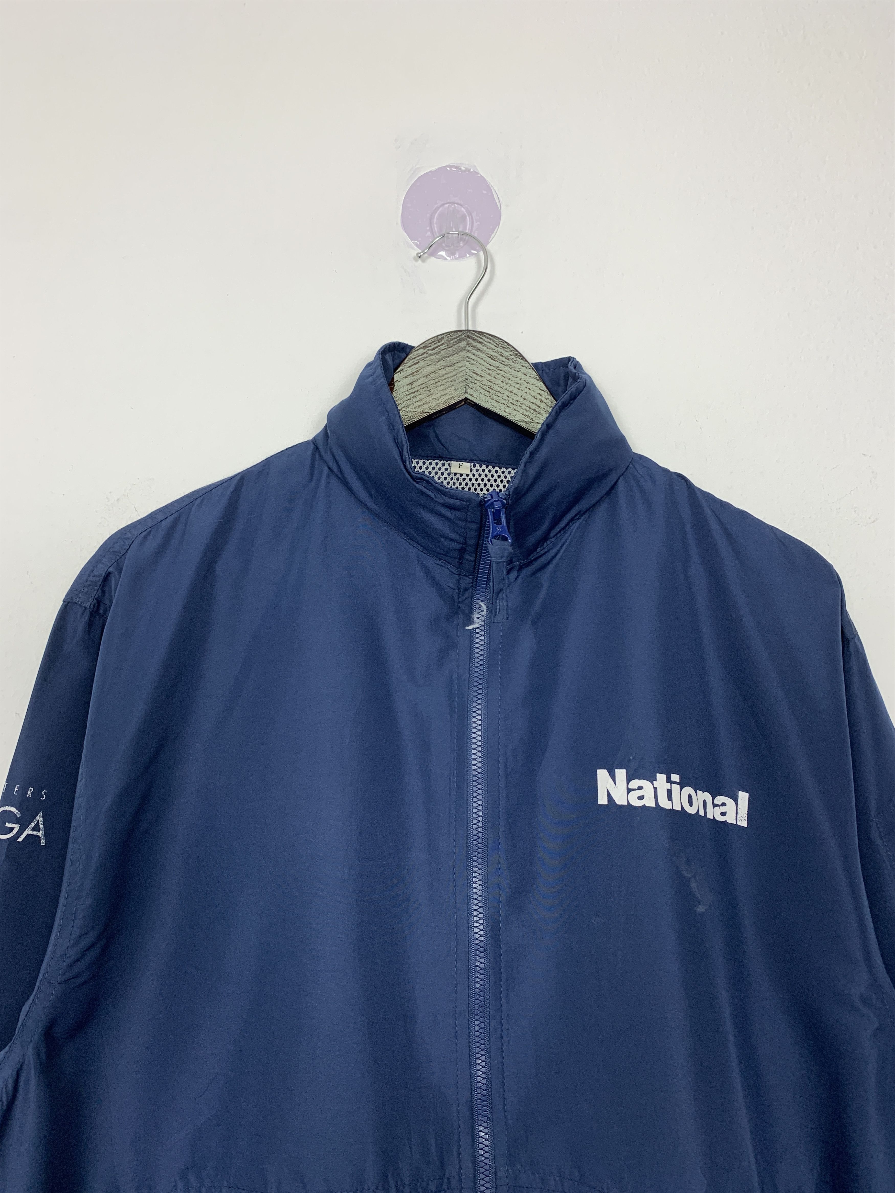 Vintage Vintage 90s NATIONAL Workes Hoodie Zip Up Jacket Size US M / EU 48-50 / 2 - 3 Thumbnail