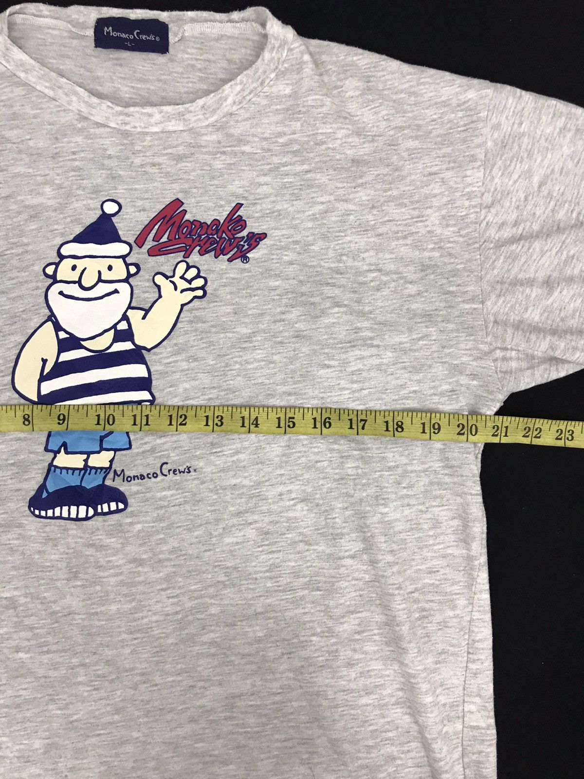 Club Monaco Vintage Monaco Crews Big Cartoon Nice Design Size L / US 10 / IT 46 - 3 Thumbnail