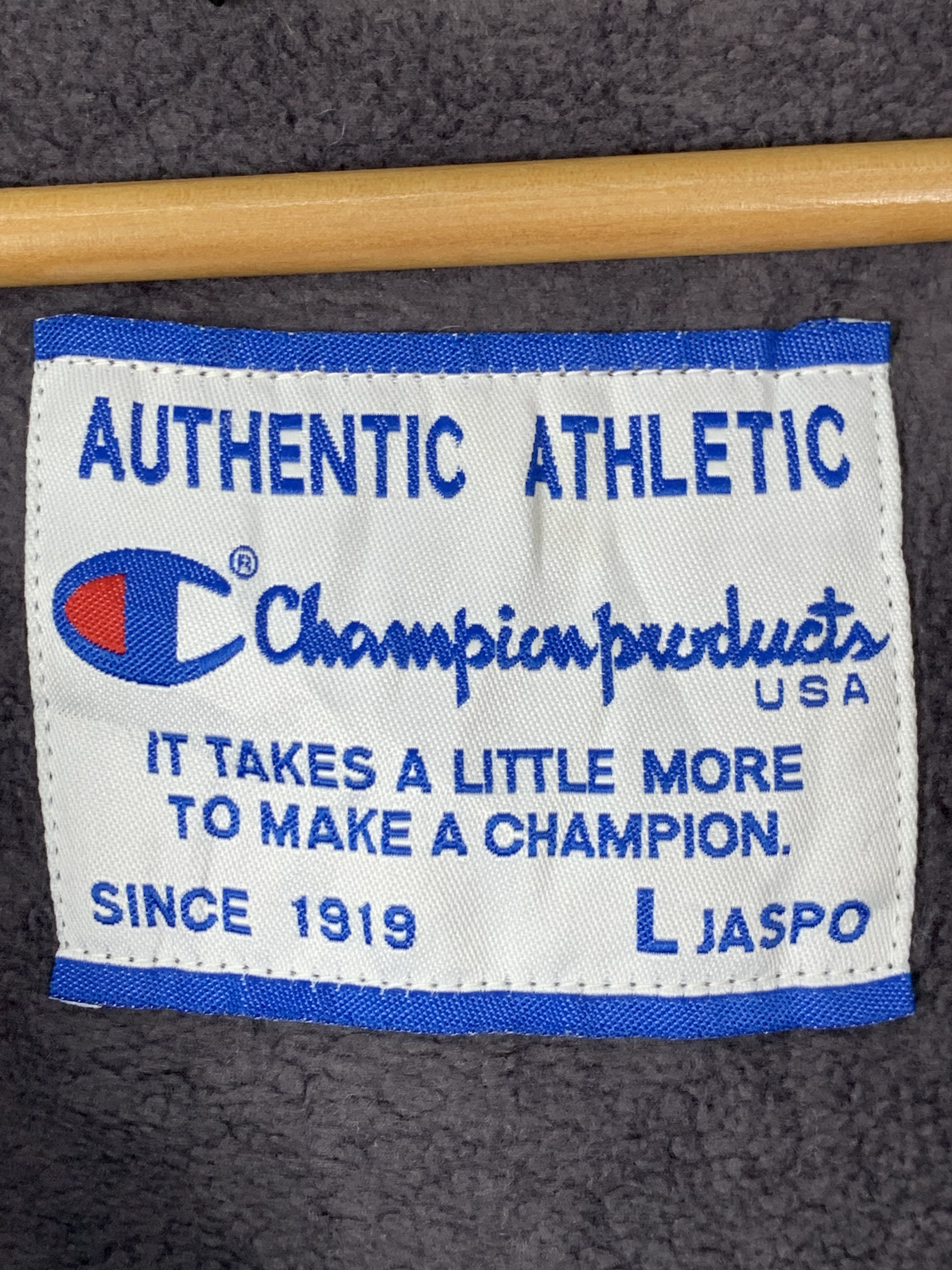 Champion Vintage Champion Hoodie Long Jacket Parkas J0641 Size US L / EU 52-54 / 3 - 13 Thumbnail
