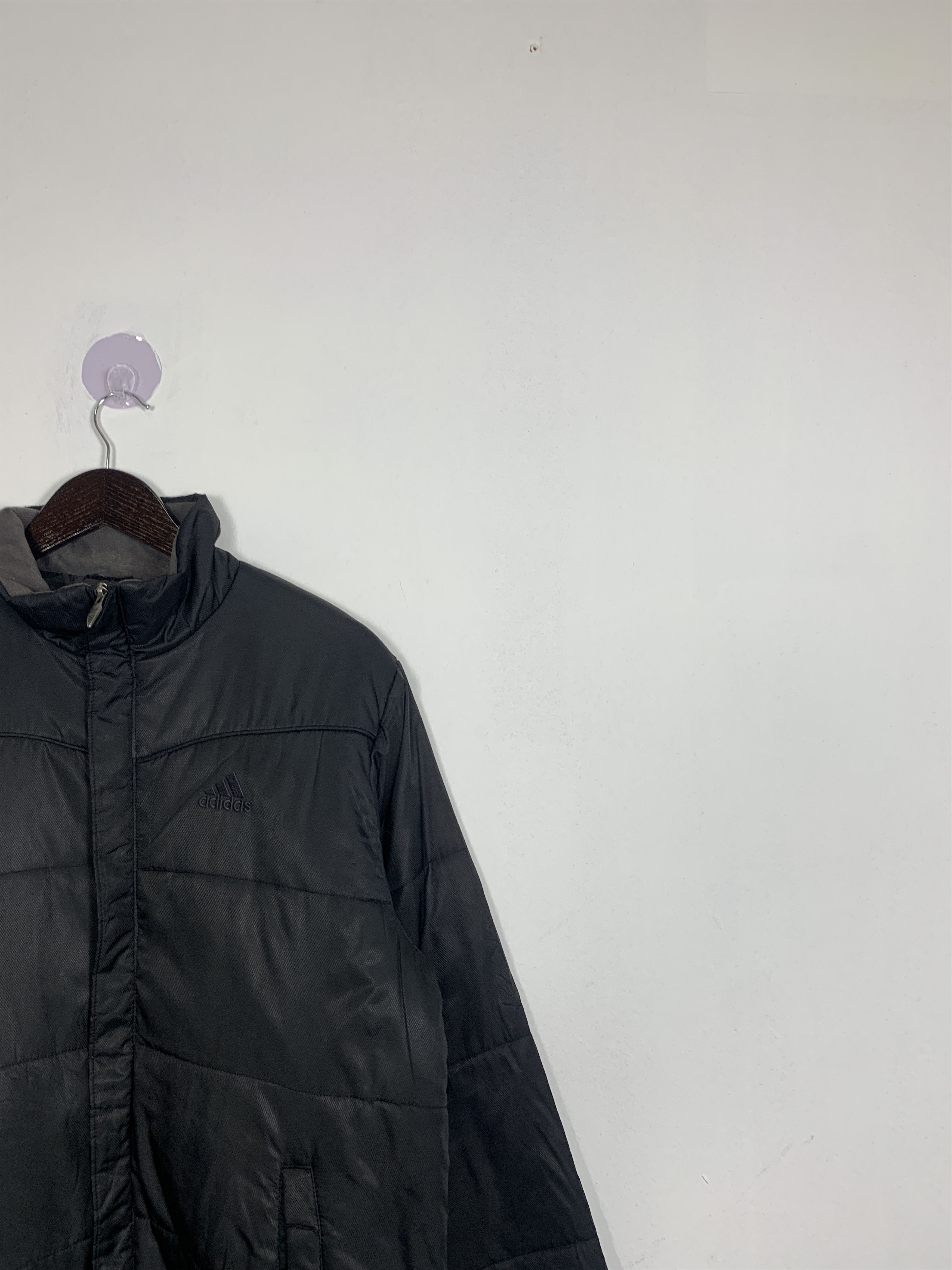 Adidas Vintage Adidas Puffer Zip Up Jacket J0867 Size US S / EU 44-46 / 1 - 10 Thumbnail