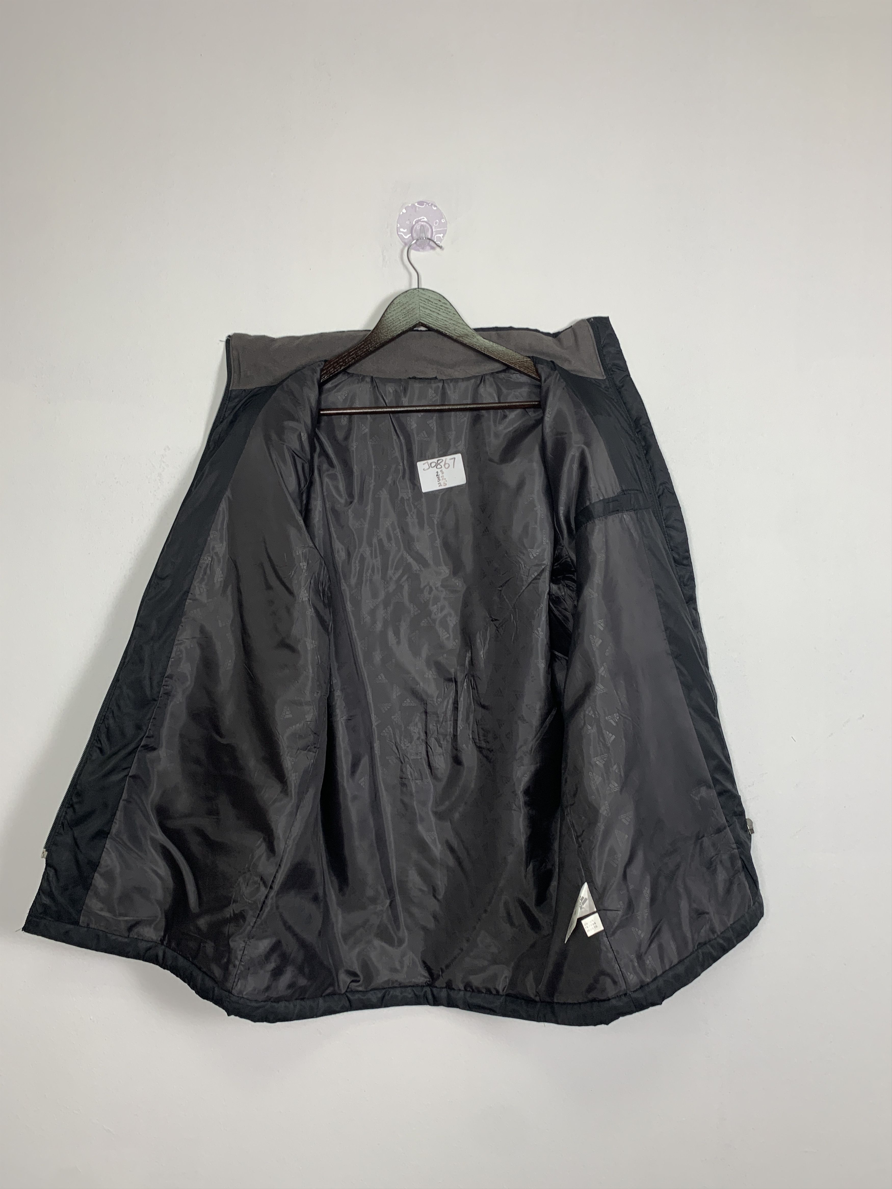 Adidas Vintage Adidas Puffer Zip Up Jacket J0867 Size US S / EU 44-46 / 1 - 18 Thumbnail