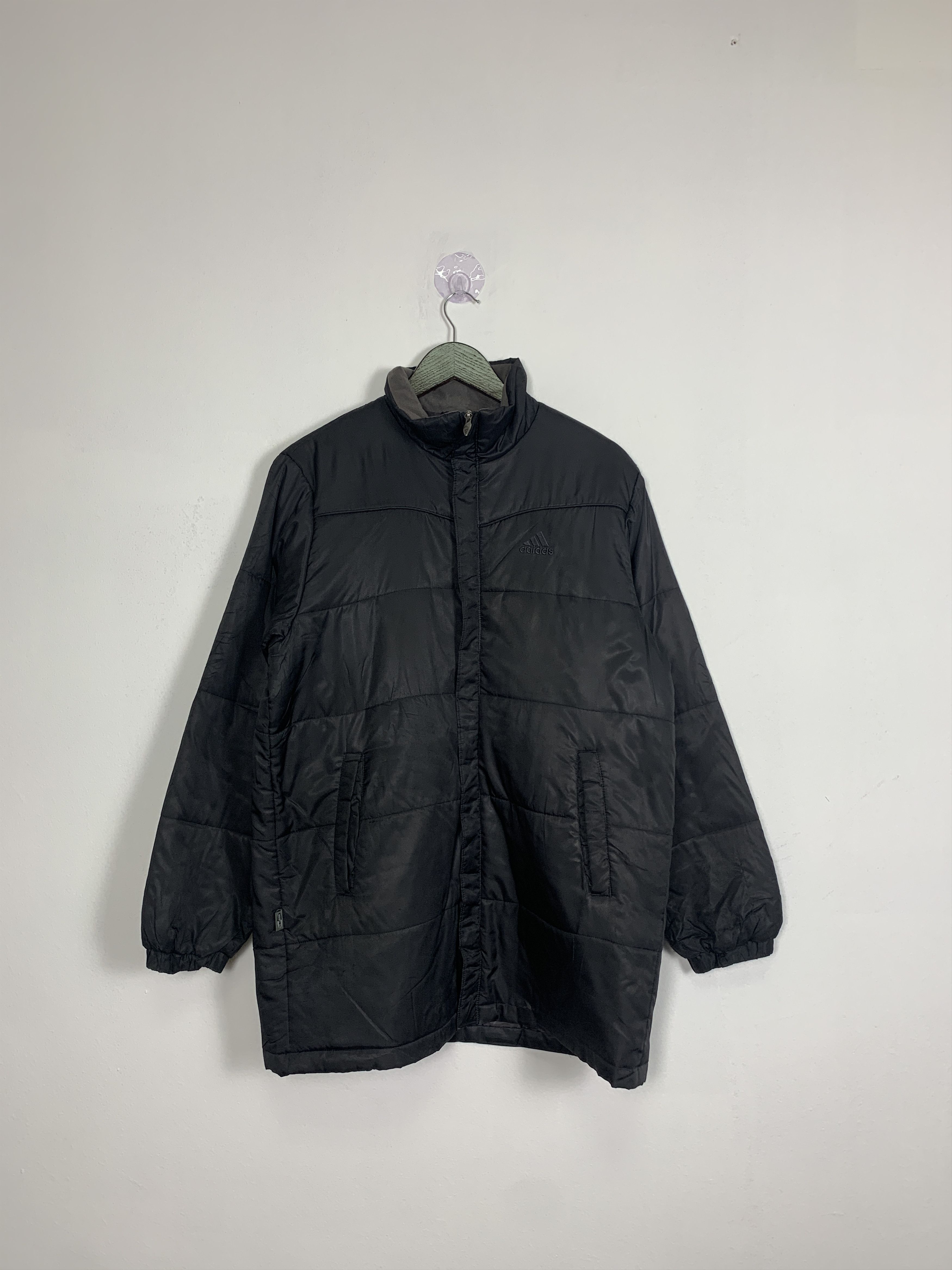 Adidas Vintage Adidas Puffer Zip Up Jacket J0867 Size US S / EU 44-46 / 1 - 1 Thumbnail