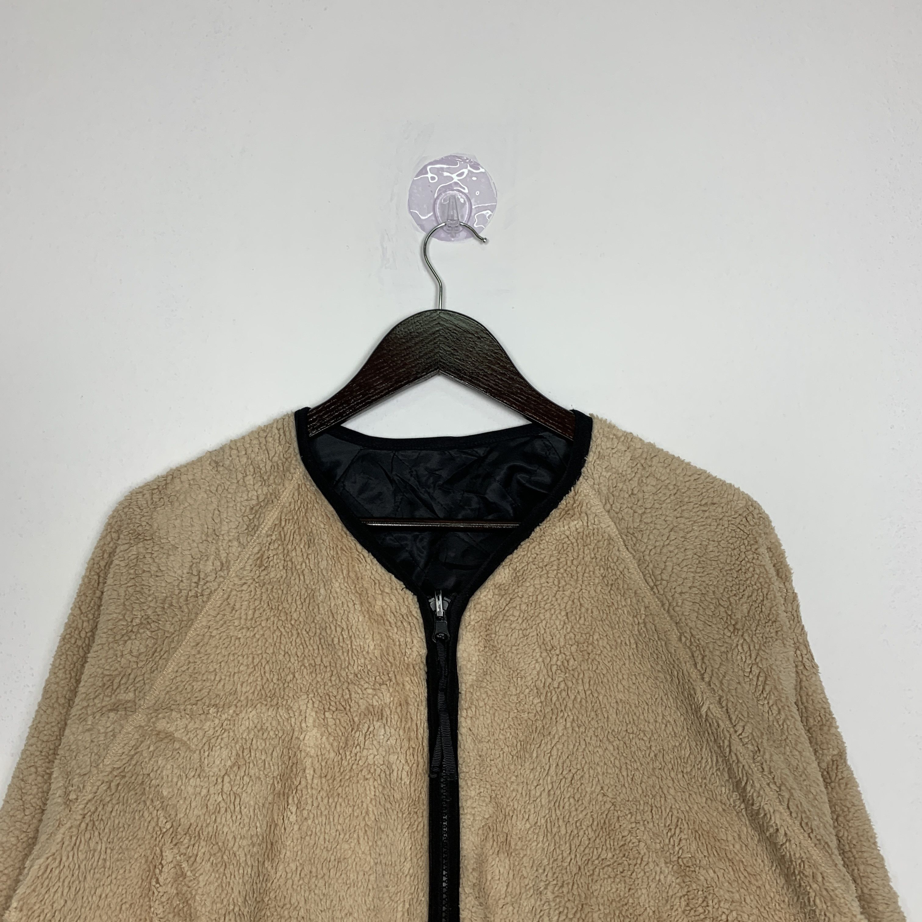 Japanese Brand × Vintage Vintage JAPANESE BRAND Reversible Fleece/Quilted Jacket Size M / US 6-8 / IT 42-44 - 4 Thumbnail