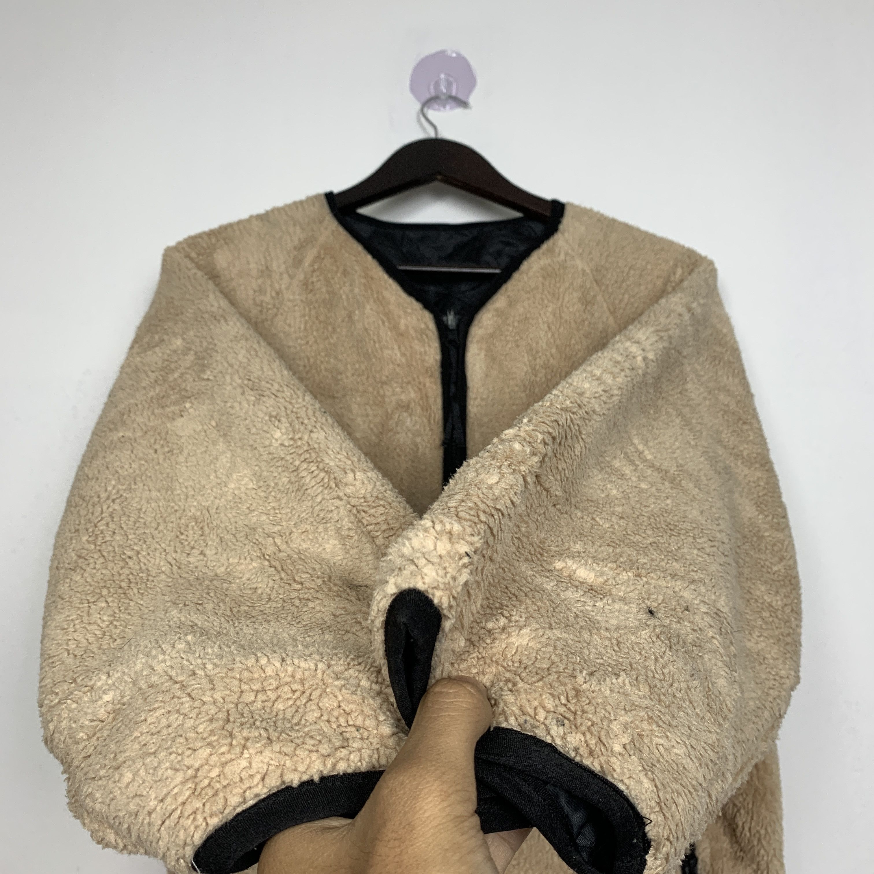 Japanese Brand × Vintage Vintage JAPANESE BRAND Reversible Fleece/Quilted Jacket Size M / US 6-8 / IT 42-44 - 7 Thumbnail