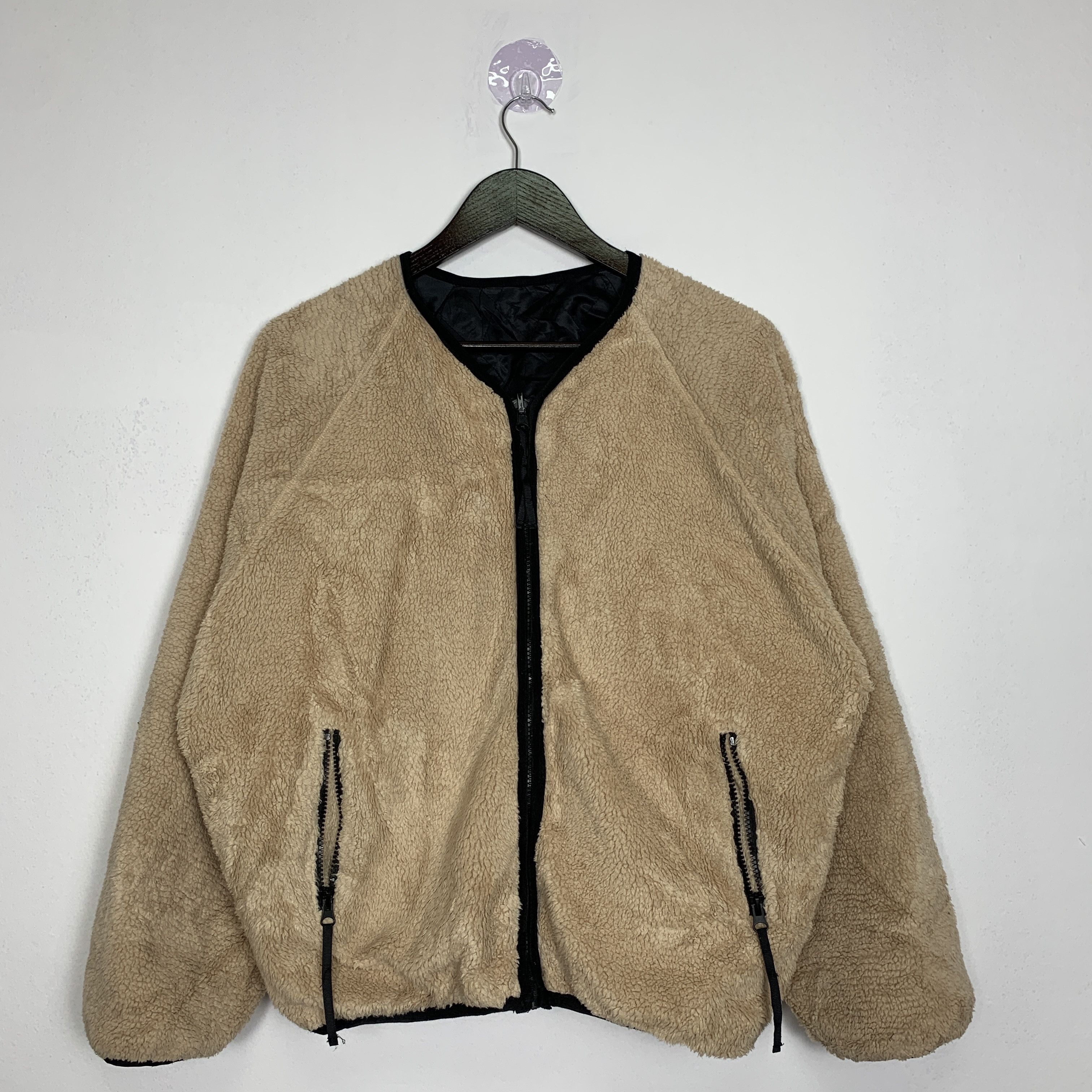 Japanese Brand × Vintage Vintage JAPANESE BRAND Reversible Fleece/Quilted Jacket Size M / US 6-8 / IT 42-44 - 3 Thumbnail