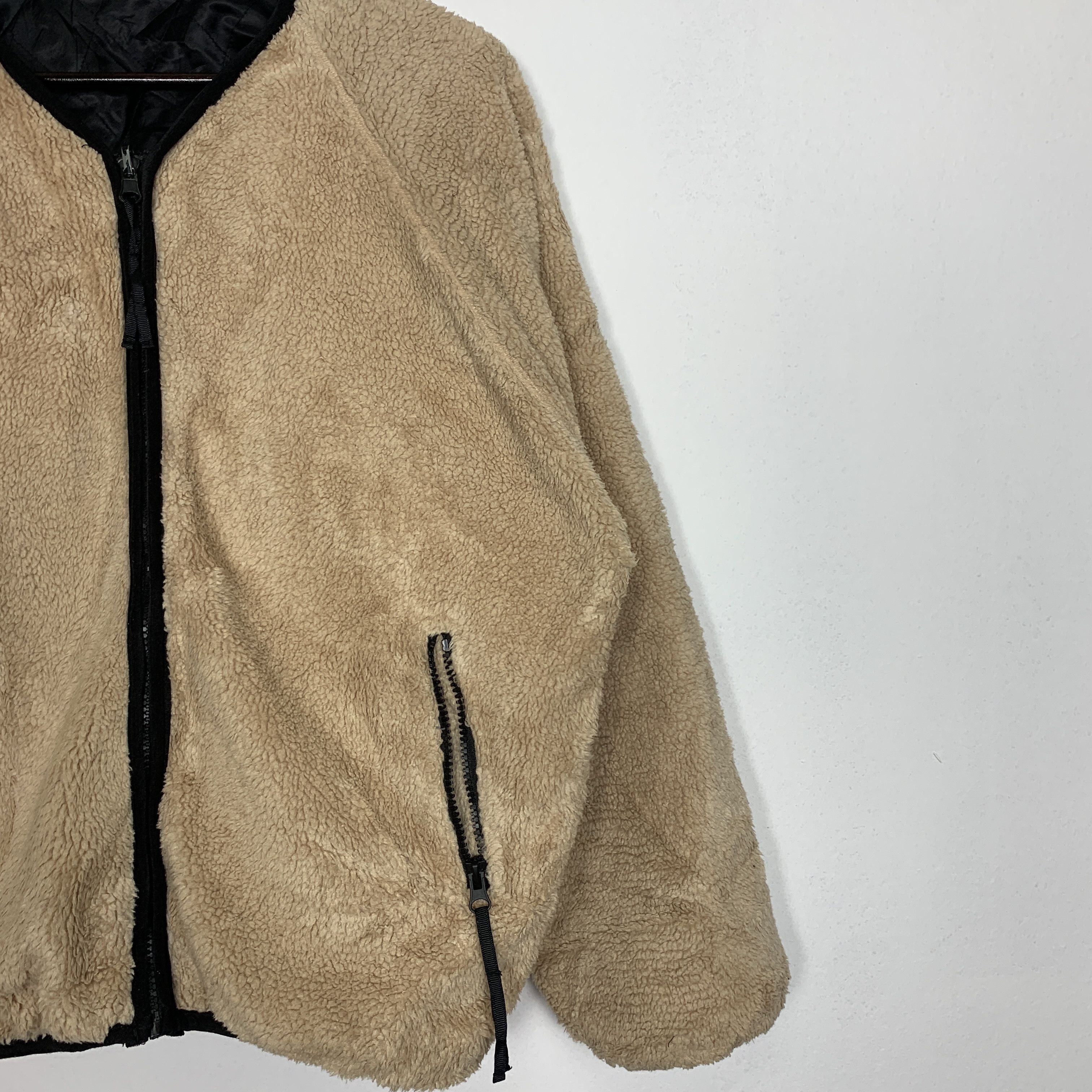 Japanese Brand × Vintage Vintage JAPANESE BRAND Reversible Fleece/Quilted Jacket Size M / US 6-8 / IT 42-44 - 5 Thumbnail