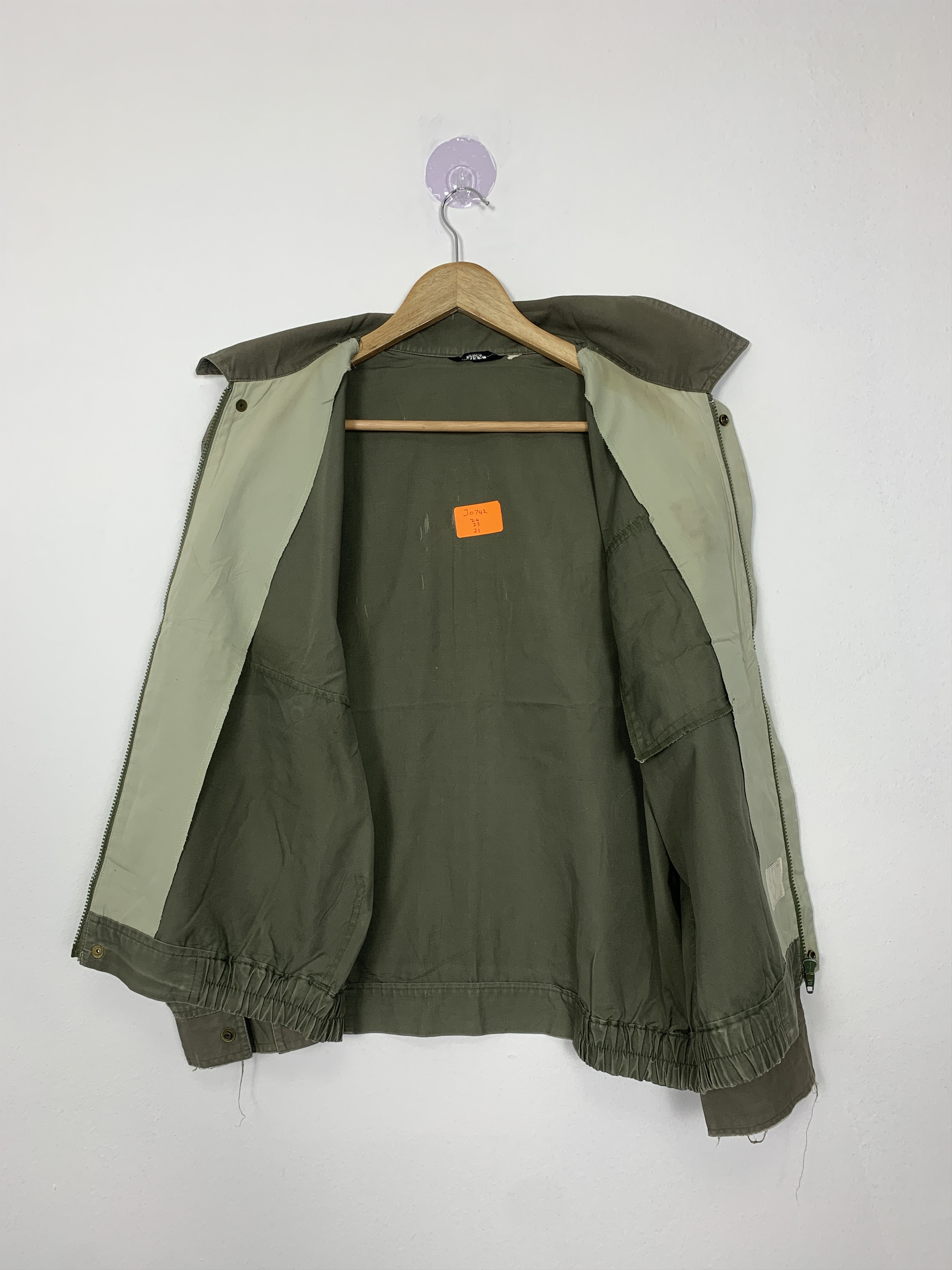 Japanese Brand Vintage Japanese Brand Zip up Military Jacket J0742 Size US M / EU 48-50 / 2 - 7 Thumbnail