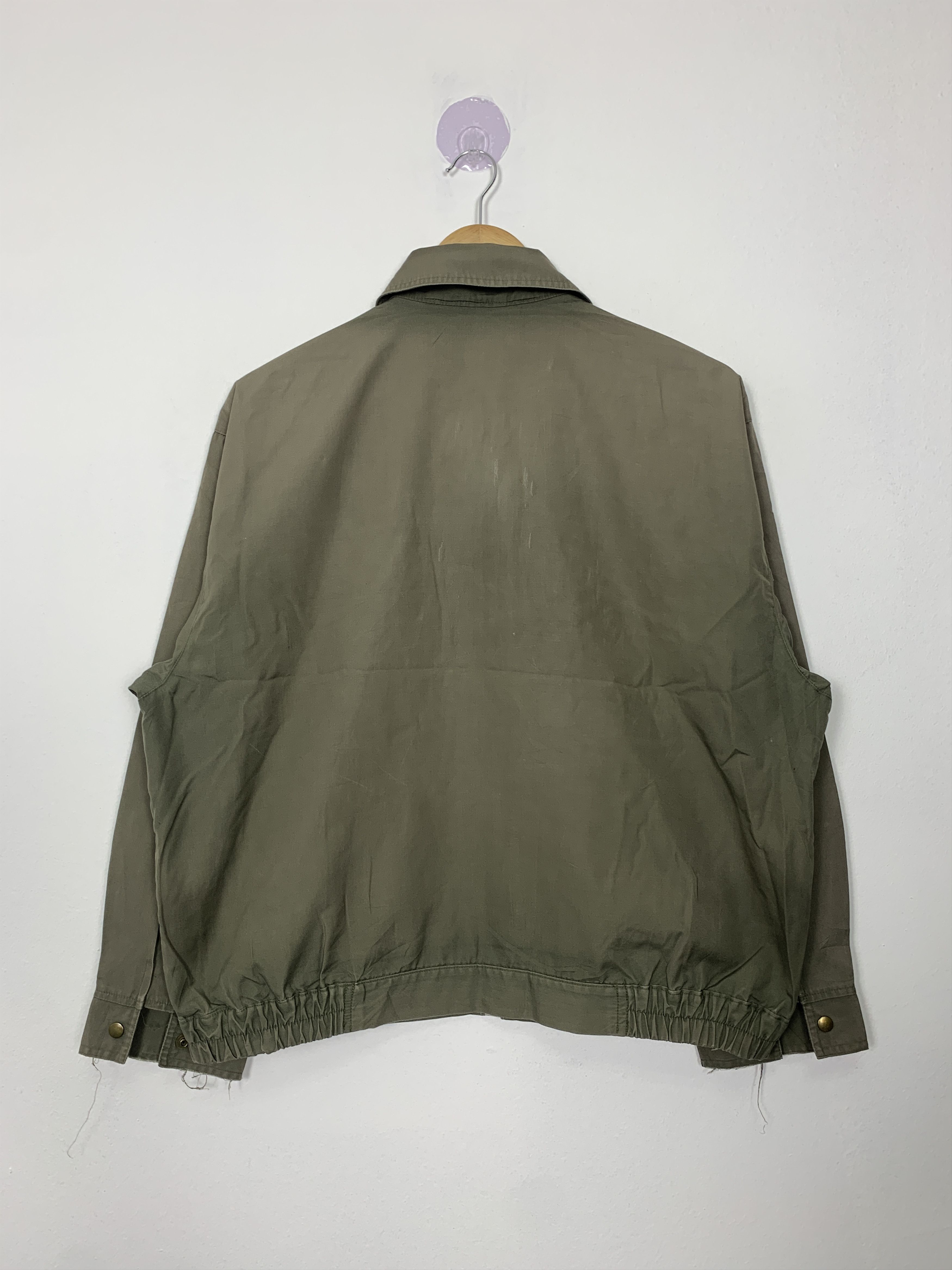Japanese Brand Vintage Japanese Brand Zip up Military Jacket J0742 Size US M / EU 48-50 / 2 - 6 Thumbnail