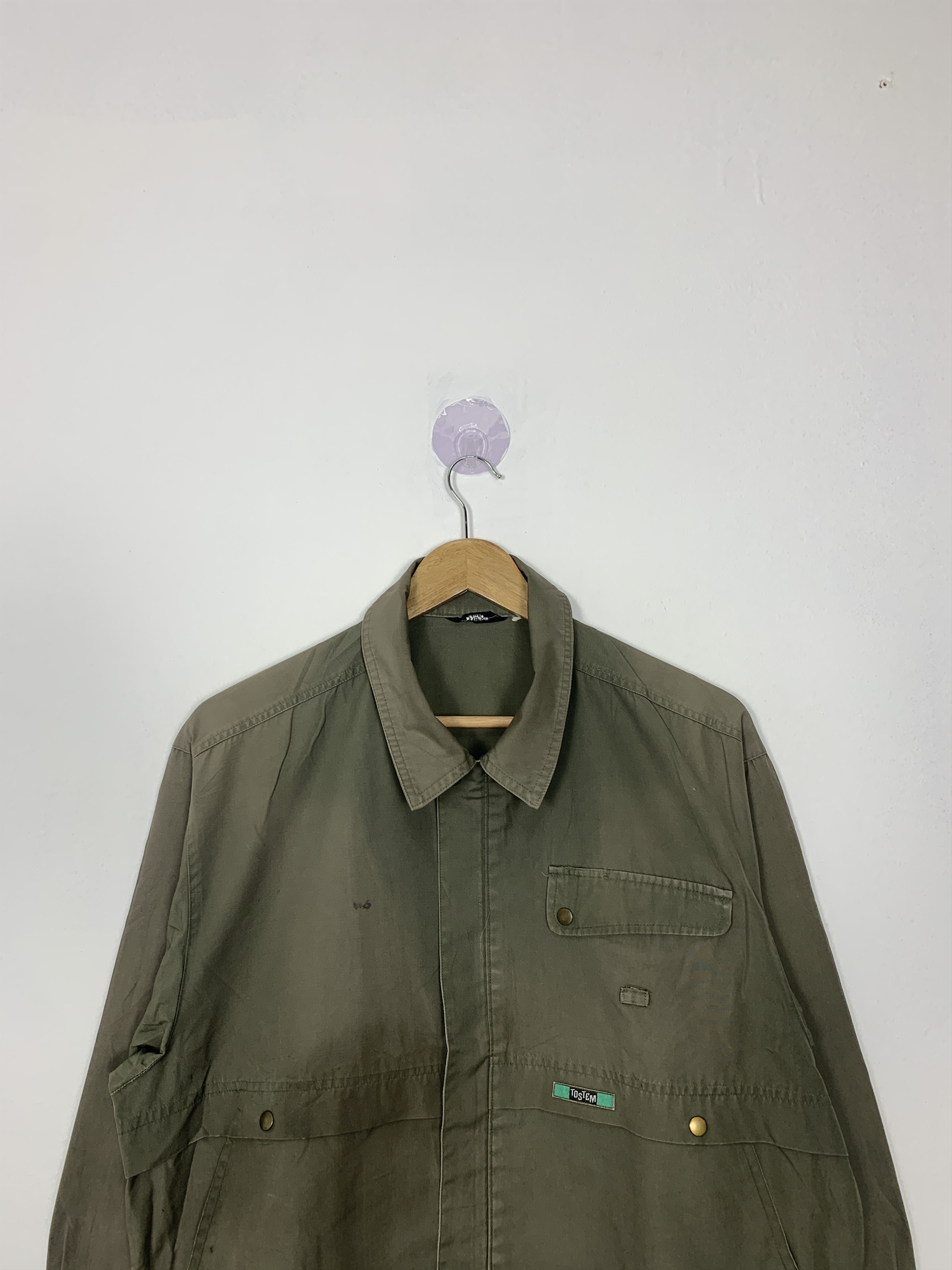 Japanese Brand Vintage Japanese Brand Zip up Military Jacket J0742 Size US M / EU 48-50 / 2 - 2 Thumbnail