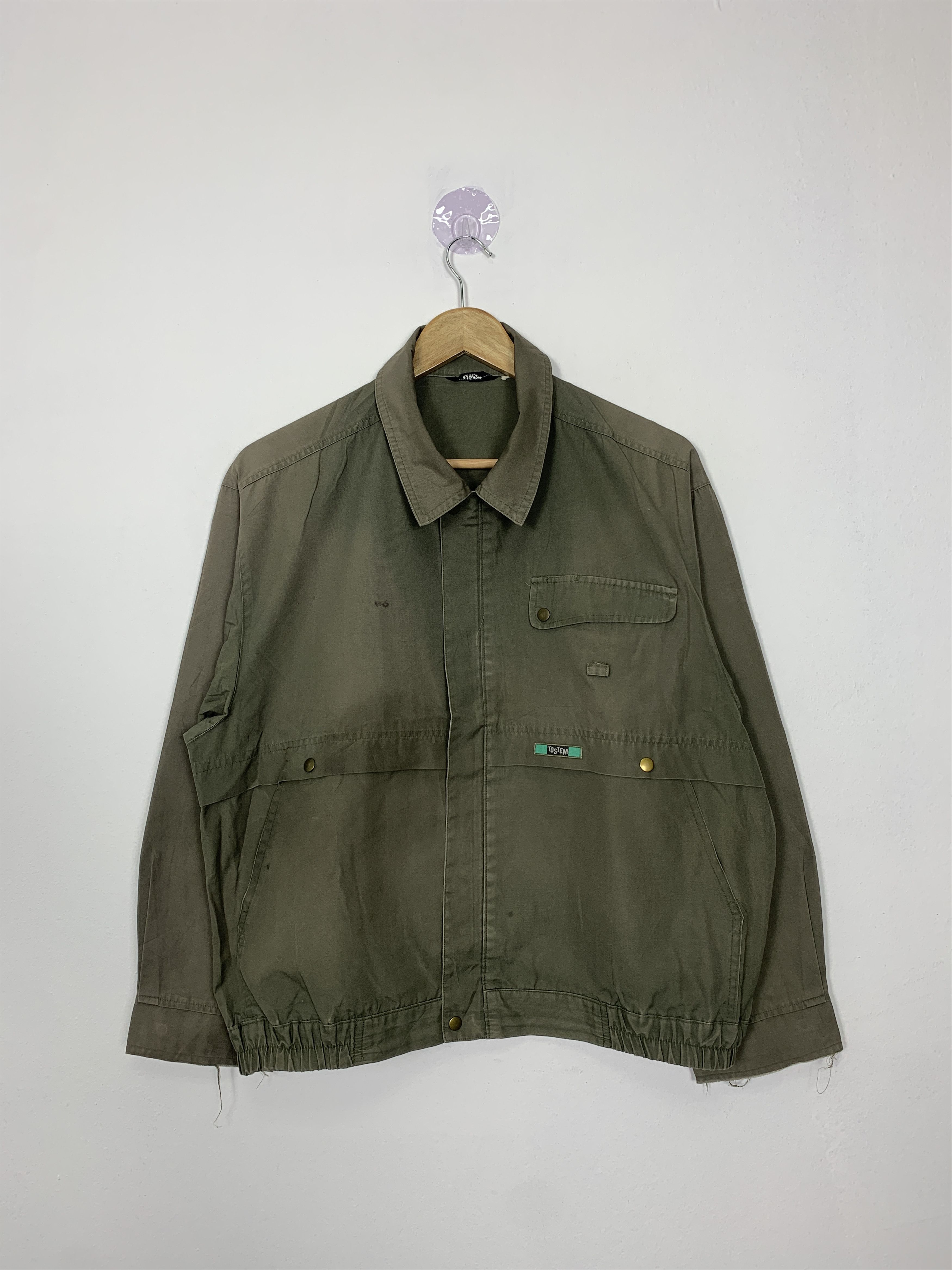 Japanese Brand Vintage Japanese Brand Zip up Military Jacket J0742 Size US M / EU 48-50 / 2 - 1 Thumbnail