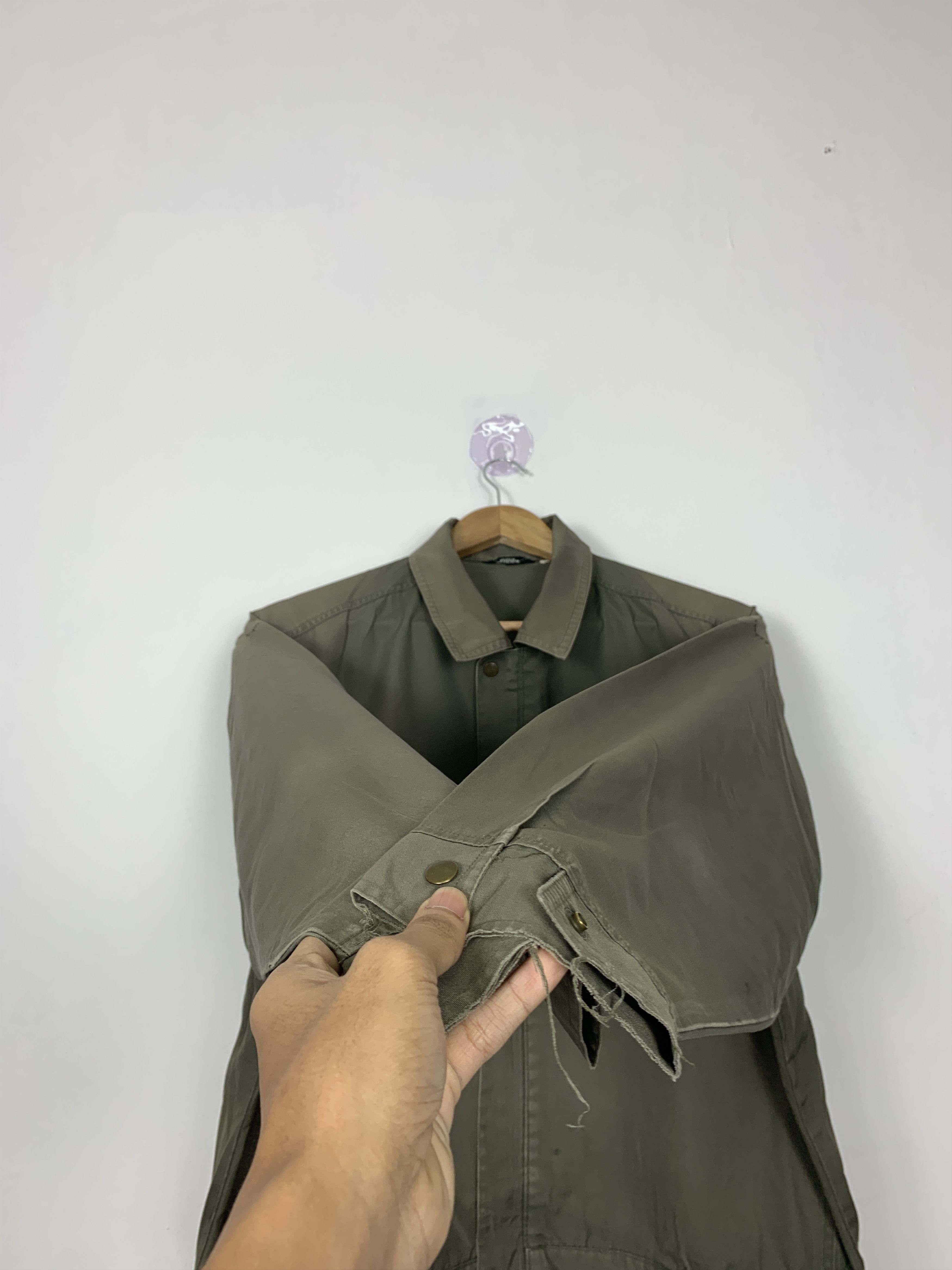 Japanese Brand Vintage Japanese Brand Zip up Military Jacket J0742 Size US M / EU 48-50 / 2 - 5 Thumbnail