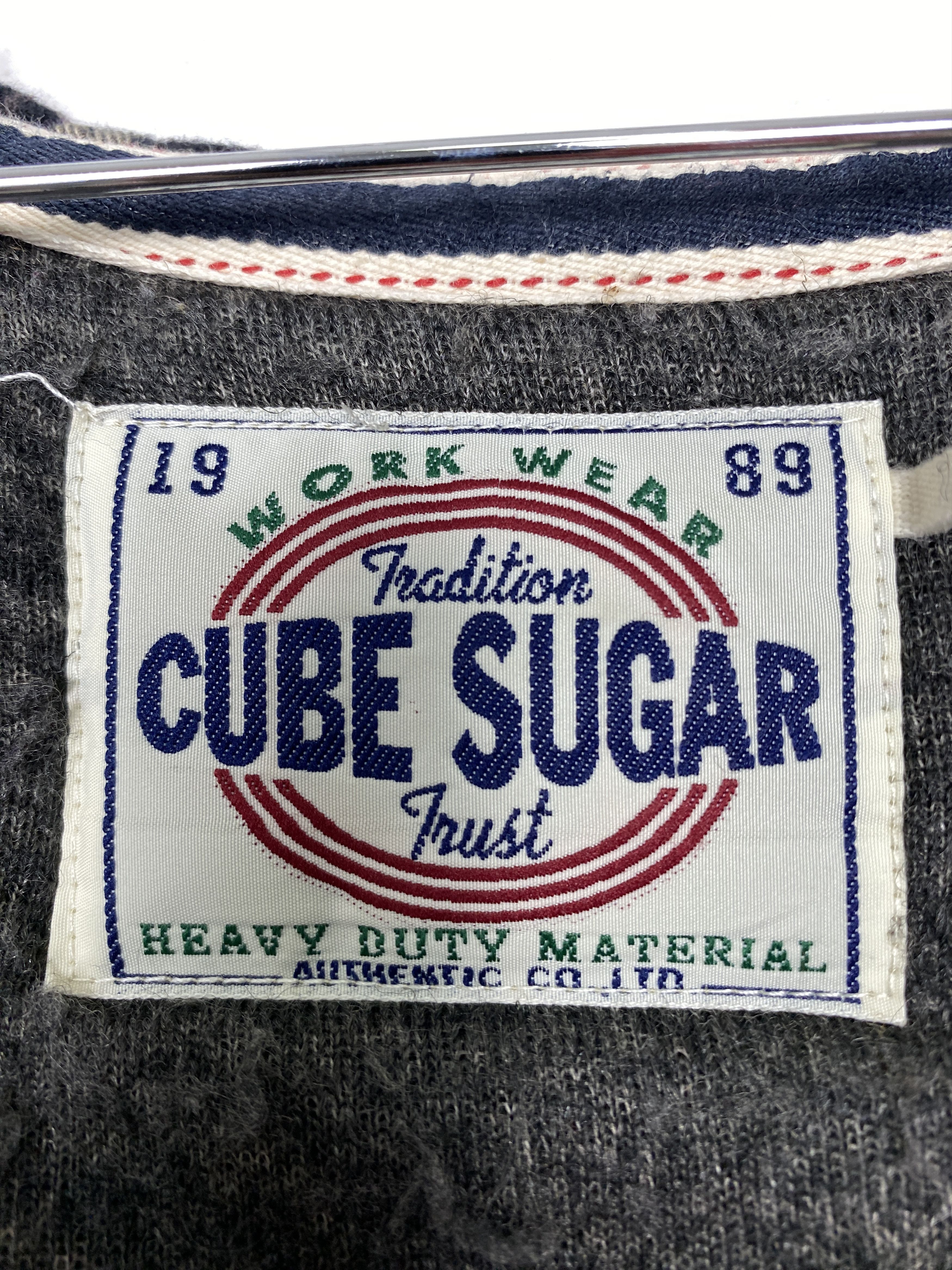Japanese Brand Vintage Cube Sugar Hoodie Sherpa Zip Up Jacket J1567 Size US S / EU 44-46 / 1 - 15 Thumbnail