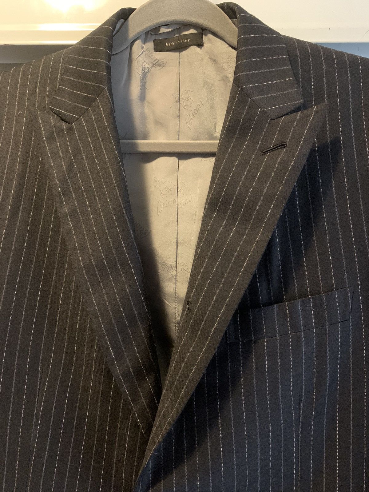 Brioni × Haider Ackermann Peak Lapel Jacket Size 40R - 1 Thumbnail