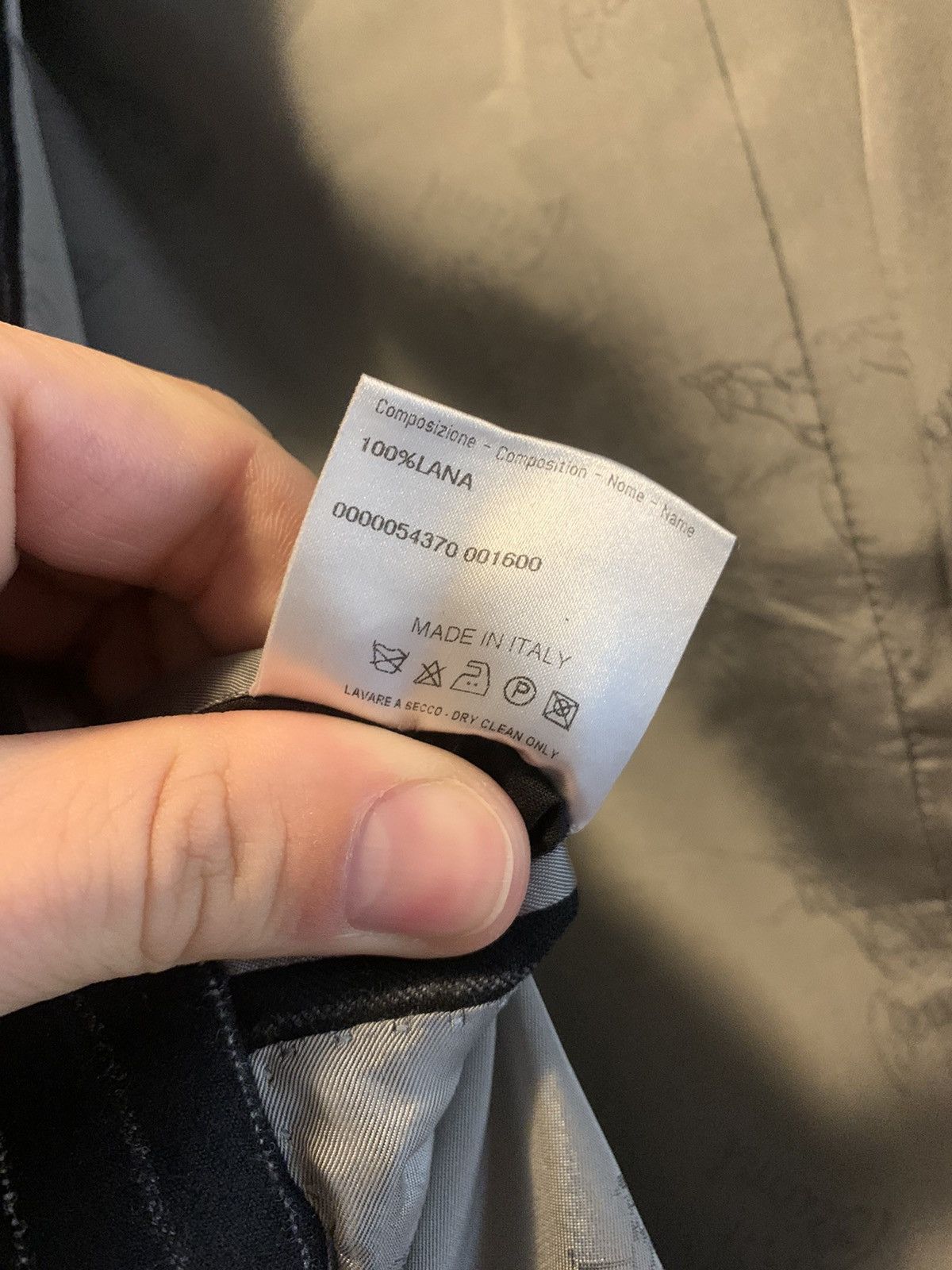 Brioni × Haider Ackermann Peak Lapel Jacket Size 40R - 9 Thumbnail