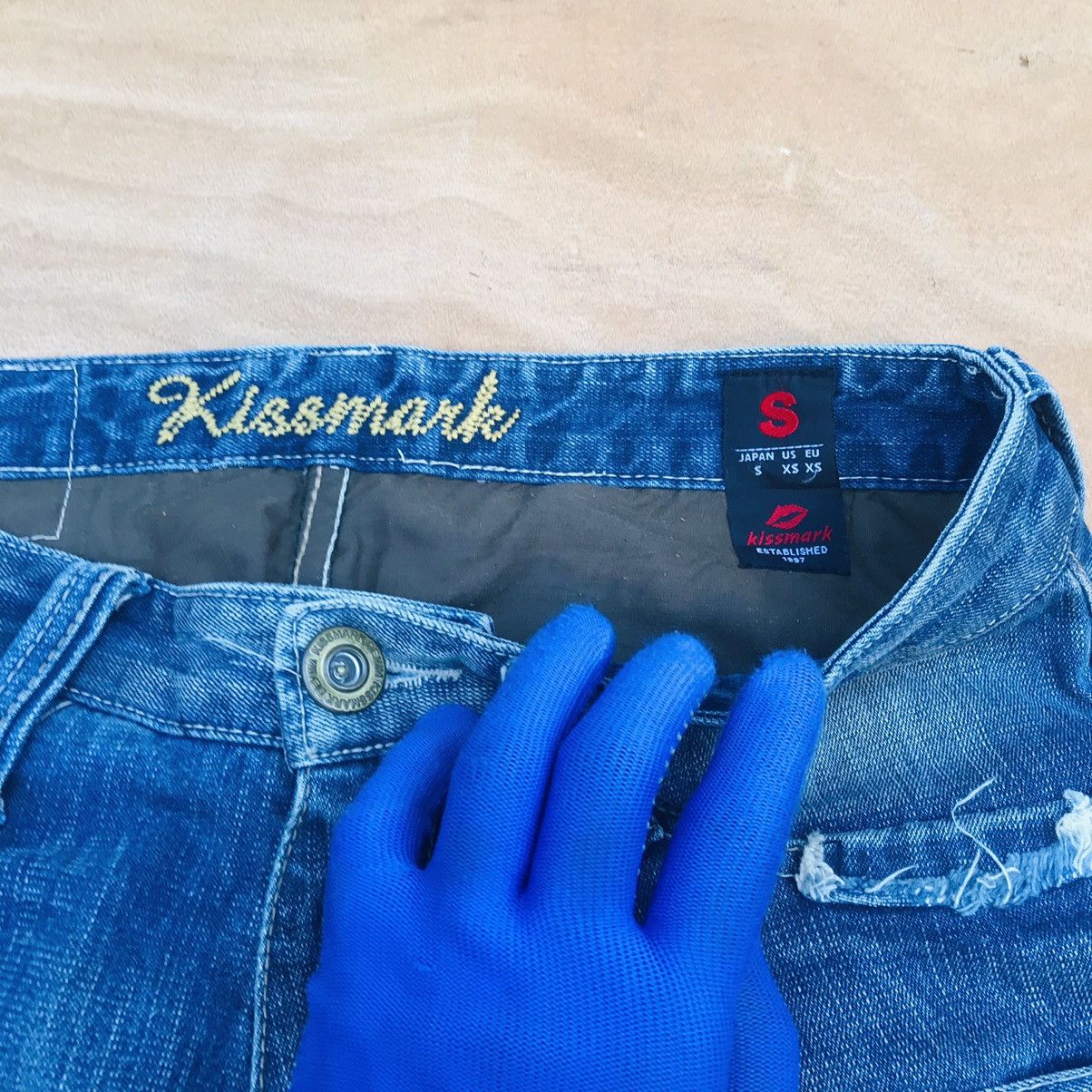 Japanese Brand Kissmark Kapital style distressed denim deconstructed pocket Size US 29 - 10 Thumbnail