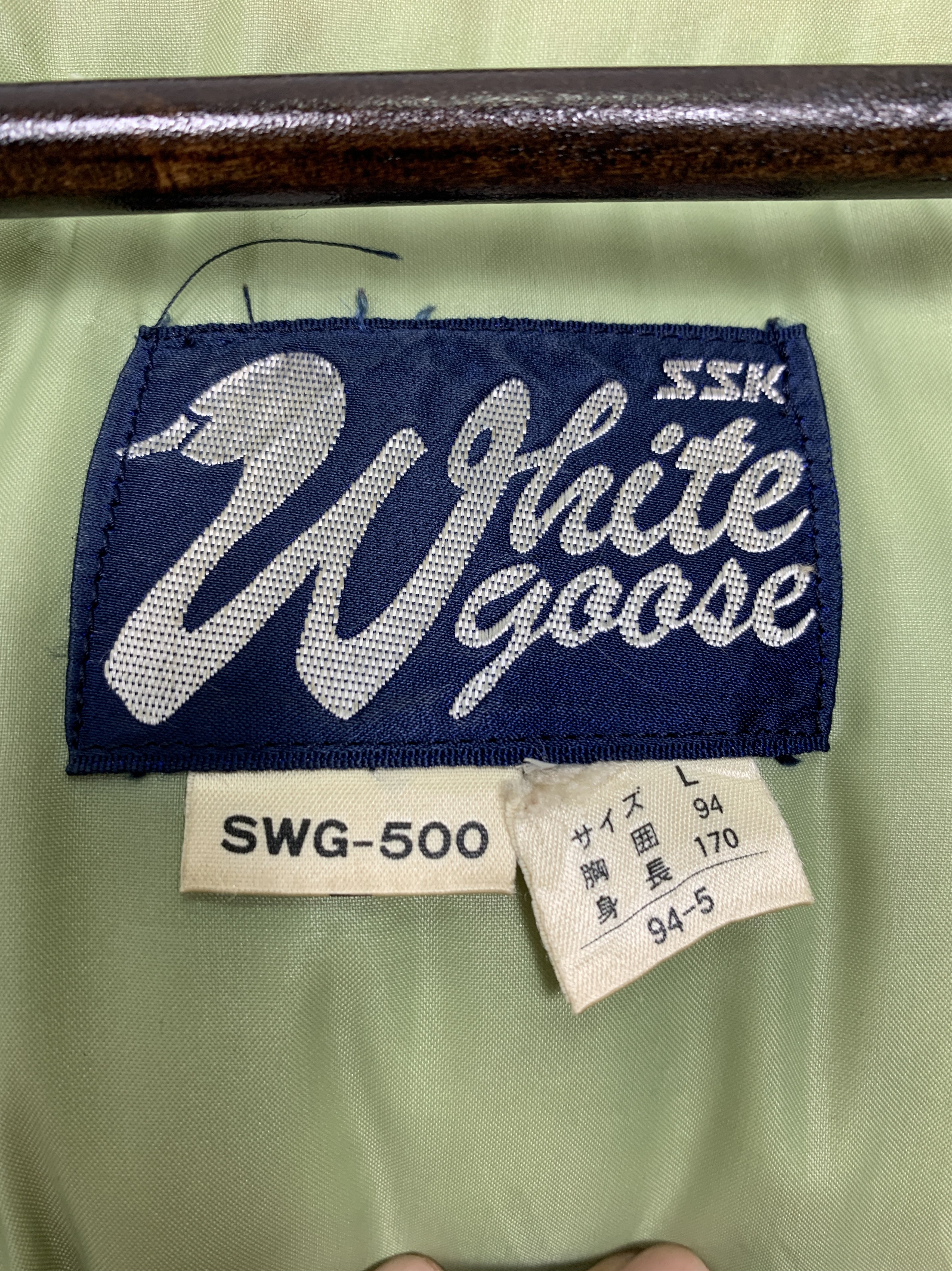 Japanese Brand Vintage WHITE GOOSE Sunfaded Puffer Zip Up Jacket J1060 Size US M / EU 48-50 / 2 - 9 Thumbnail