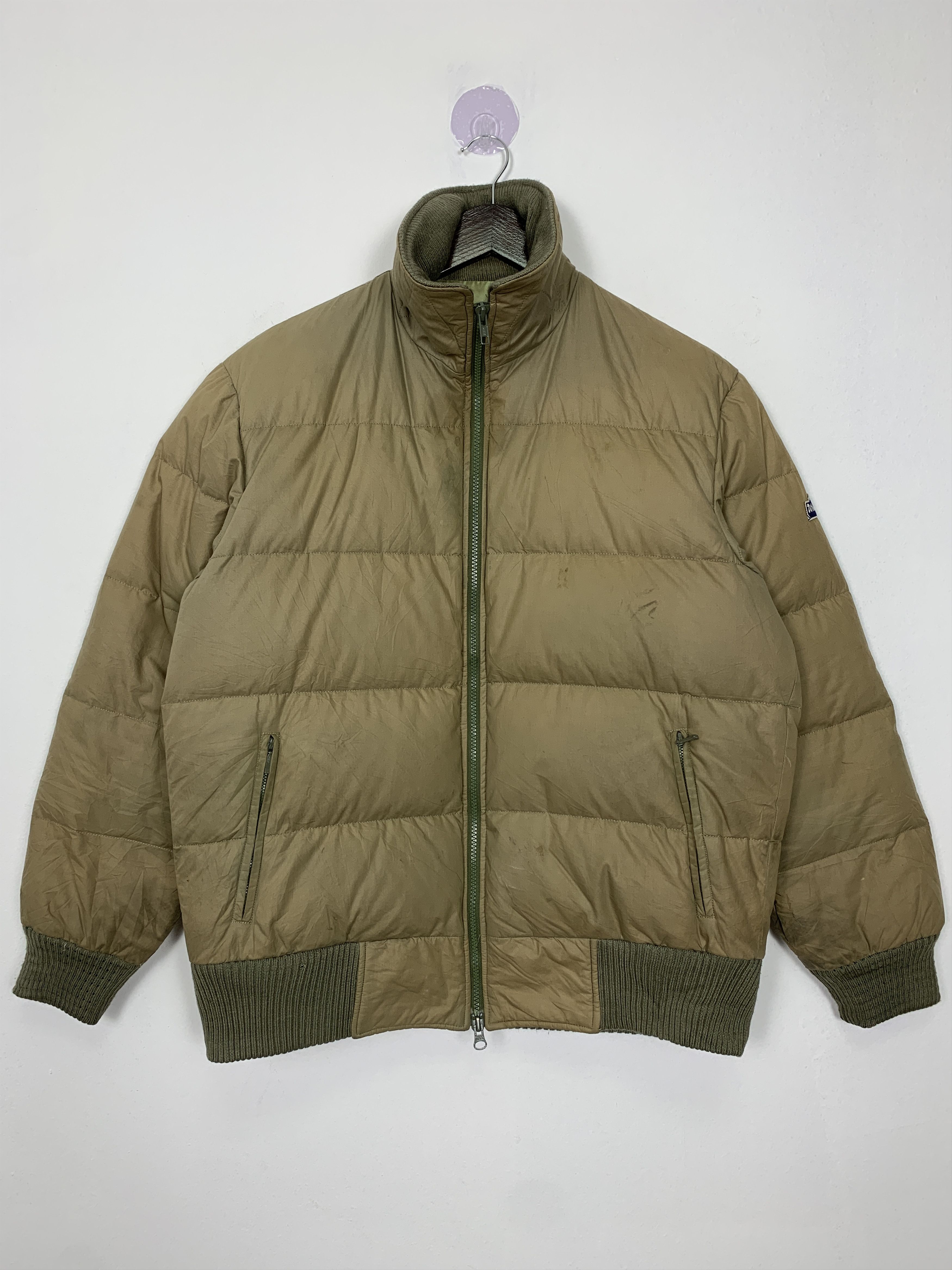 Japanese Brand Vintage WHITE GOOSE Sunfaded Puffer Zip Up Jacket J1060 Size US M / EU 48-50 / 2 - 1 Thumbnail