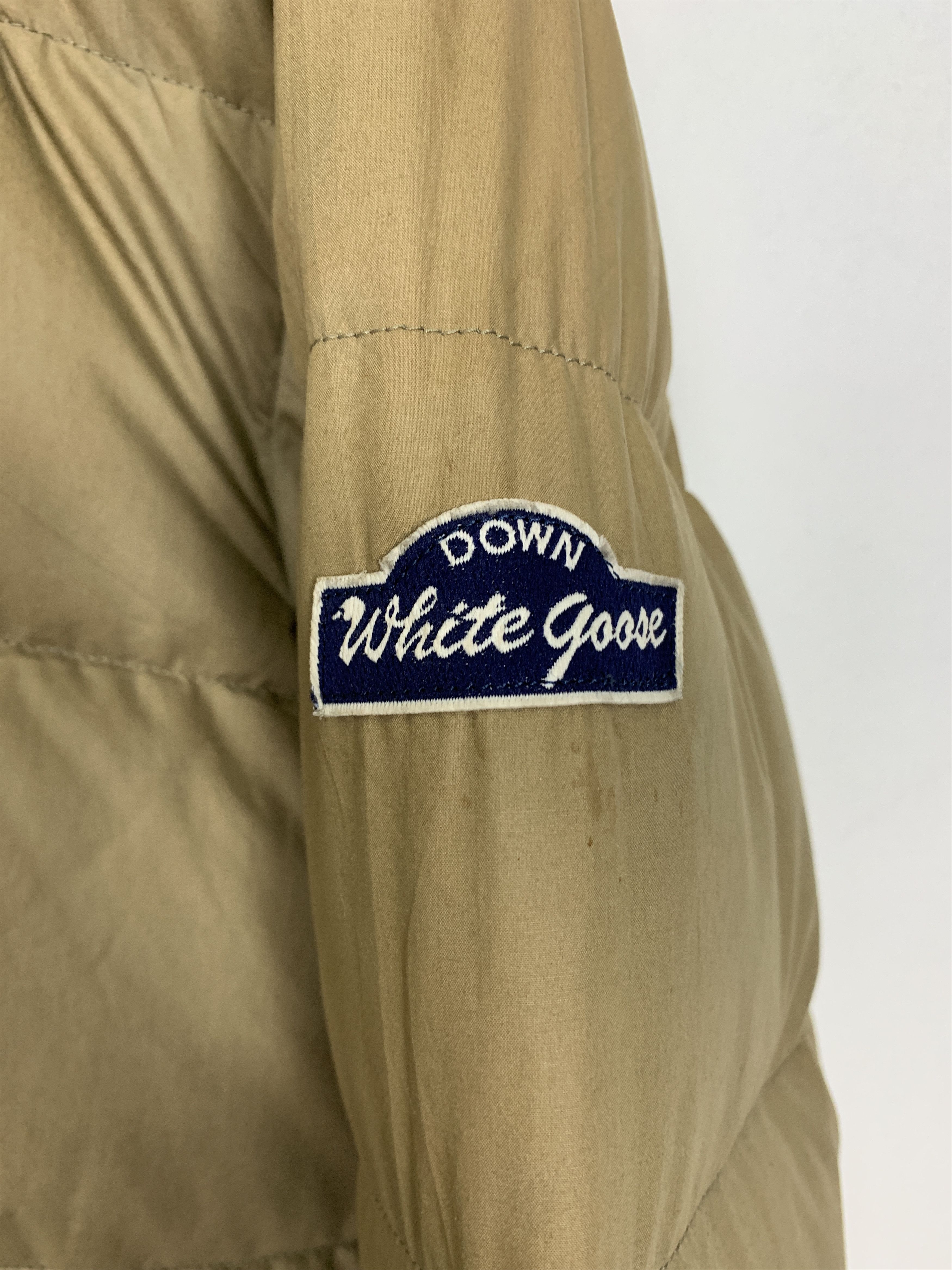 Japanese Brand Vintage WHITE GOOSE Sunfaded Puffer Zip Up Jacket J1060 Size US M / EU 48-50 / 2 - 7 Thumbnail
