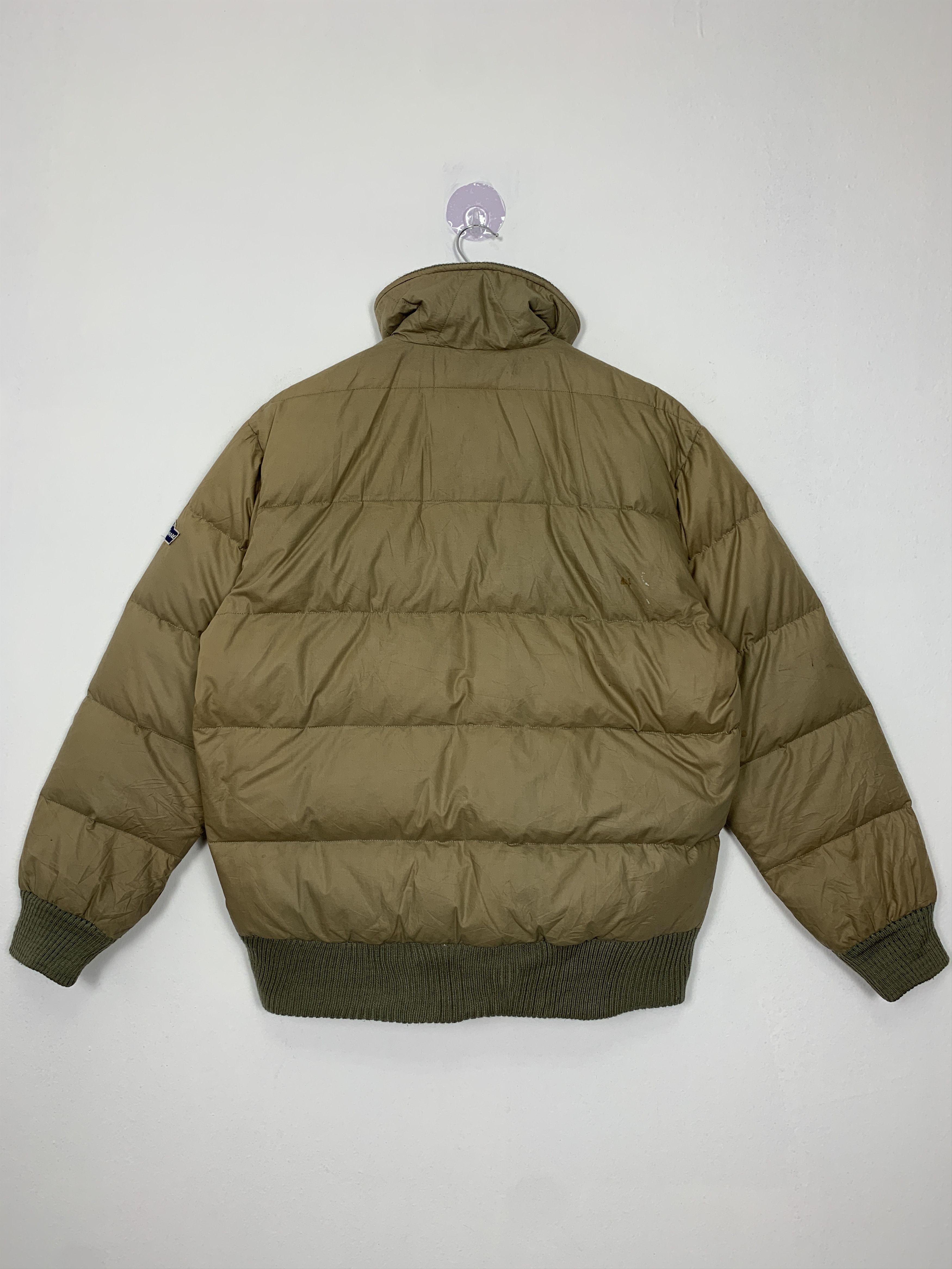 Japanese Brand Vintage WHITE GOOSE Sunfaded Puffer Zip Up Jacket J1060 Size US M / EU 48-50 / 2 - 2 Thumbnail