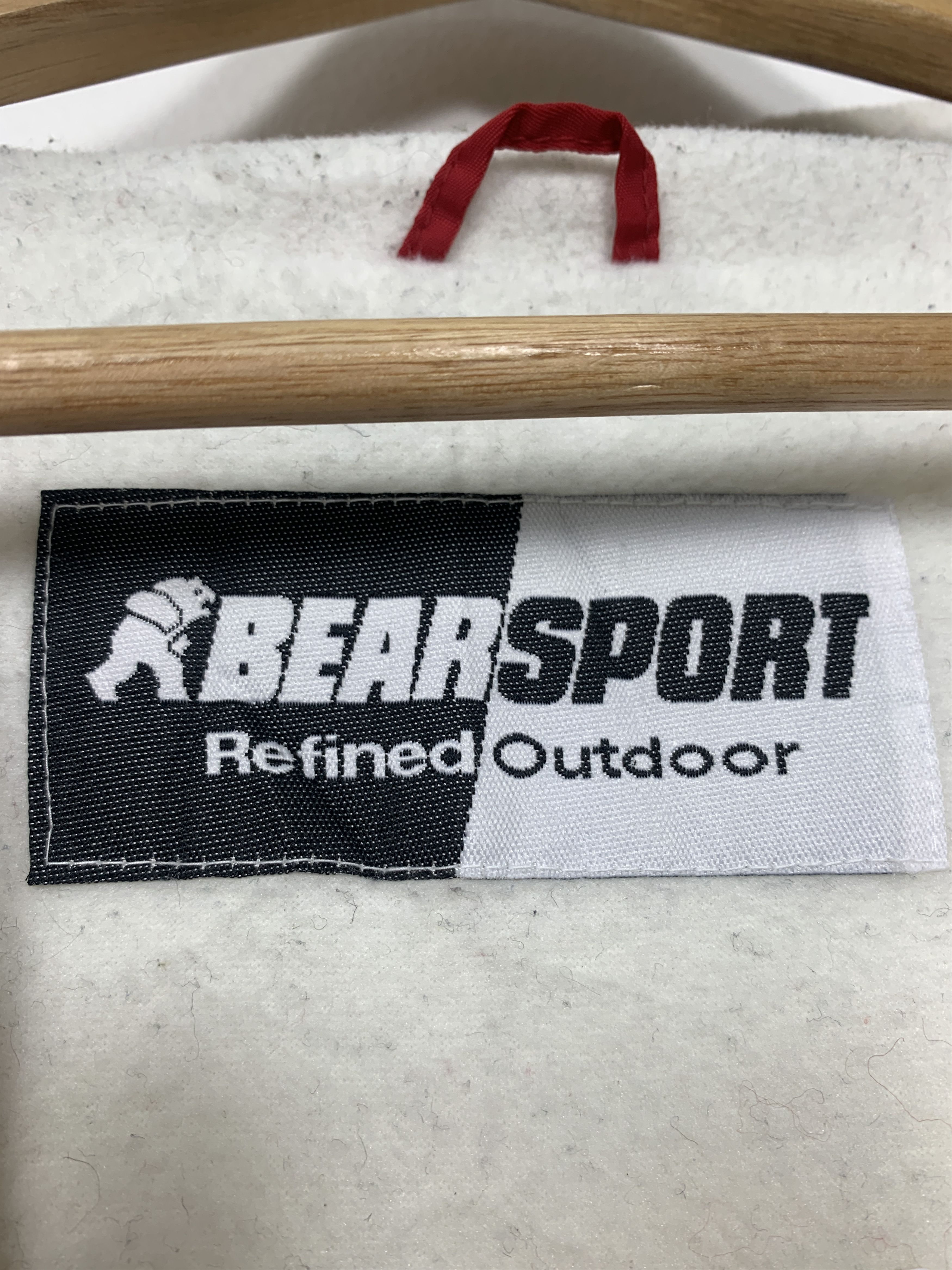 Vintage BEAR SPORT Tape Fleece Lining Jacket J0950
