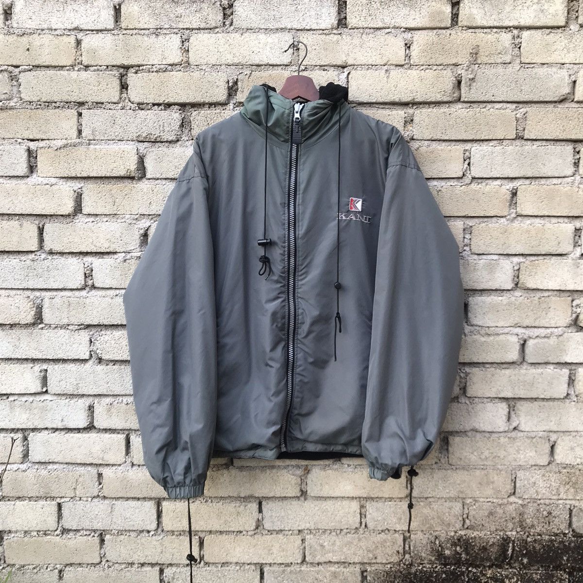 Karl Kani × Vintage Vintage Karl Kani reversible jacket baggy hiphop grungy Size US L / EU 52-54 / 3 - 5 Thumbnail