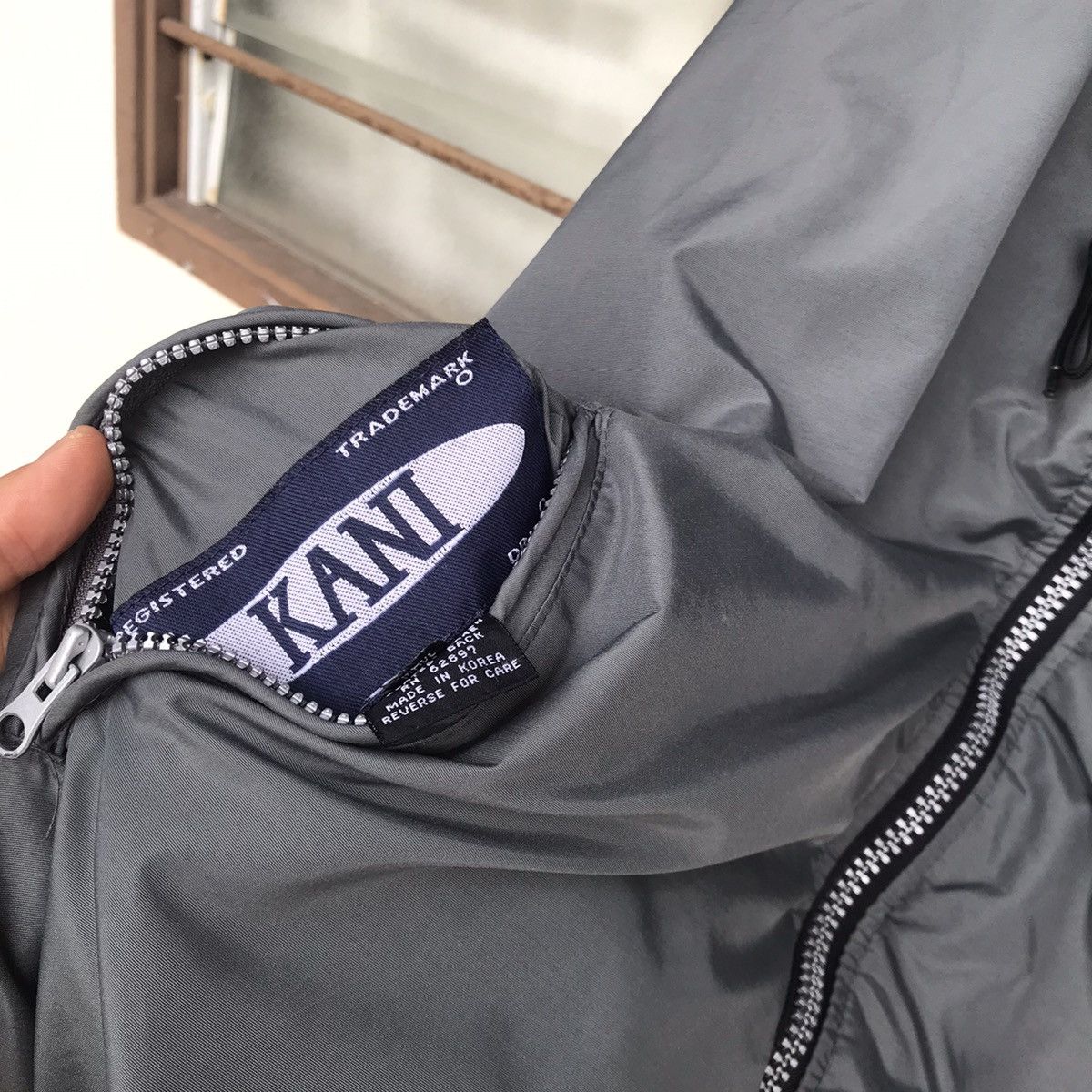 Karl Kani × Vintage Vintage Karl Kani reversible jacket baggy hiphop grungy Size US L / EU 52-54 / 3 - 9 Thumbnail