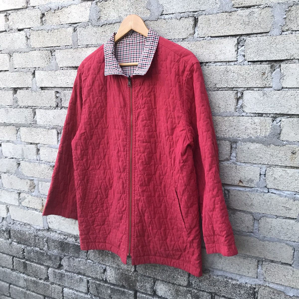 Aquascutum × Vintage REVERSIBLE RARE VINTAGE AQUASCUTUM JACKET Size US L / EU 52-54 / 3 - 3 Thumbnail