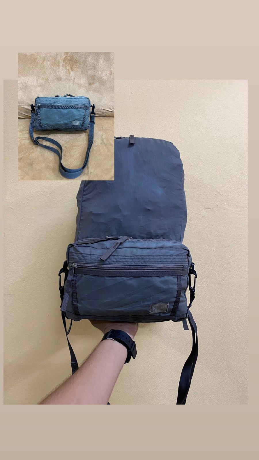 Japanese Brand × Porter RARE PORTER 2 WAY SLING X BAGPACK Size ONE SIZE - 1 Thumbnail