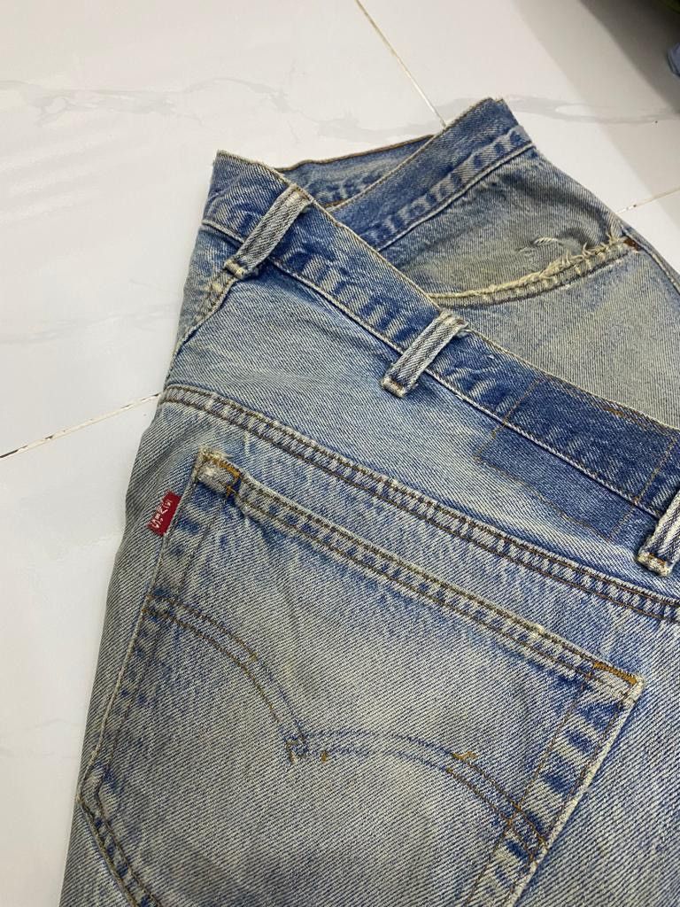 Levi's Vintage Clothing VINTAGE LEVIS 501 MADE IN USA DISTRESSED BAGGY DENIM PANTS Size US 42 / EU 58 - 10 Thumbnail