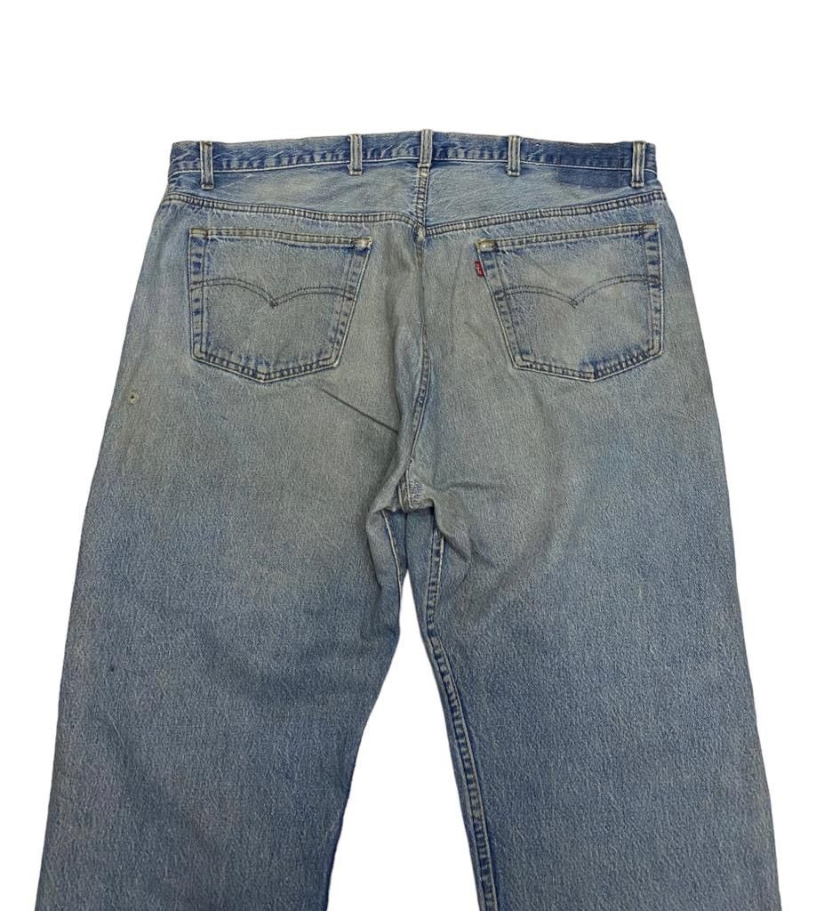 Levi's Vintage Clothing VINTAGE LEVIS 501 MADE IN USA DISTRESSED BAGGY DENIM PANTS Size US 42 / EU 58 - 4 Thumbnail