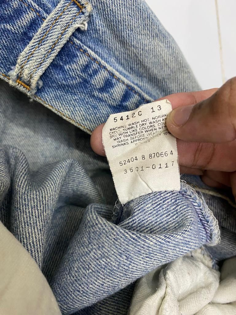 Levi's Vintage Clothing VINTAGE LEVIS 501 MADE IN USA DISTRESSED BAGGY DENIM PANTS Size US 42 / EU 58 - 6 Thumbnail
