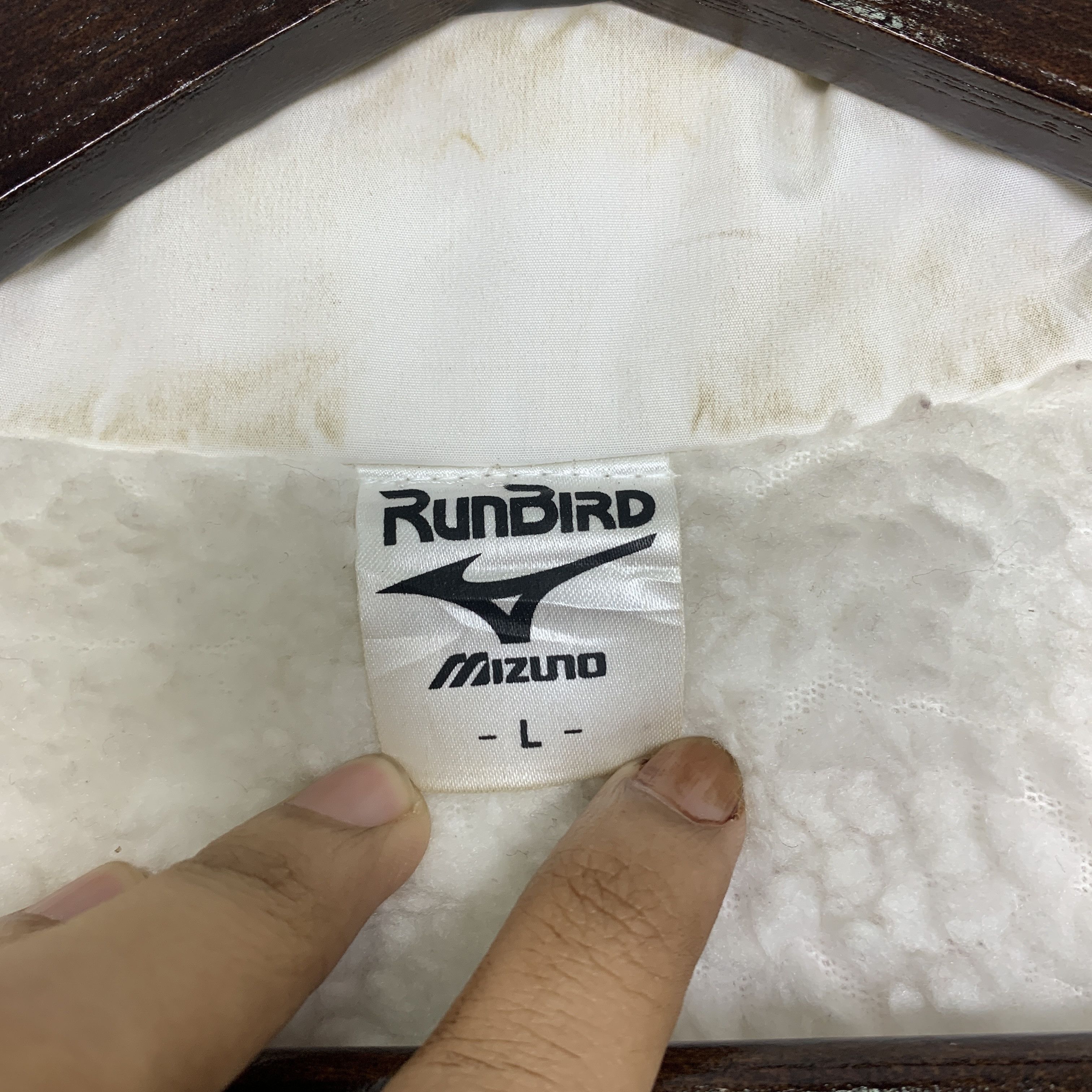 Japanese Brand × Mizuno × Vintage Vintage MIZUNO 90S HAKONE EKIDEN Race Sherpa Lining Size US XL / EU 56 / 4 - 17 Thumbnail