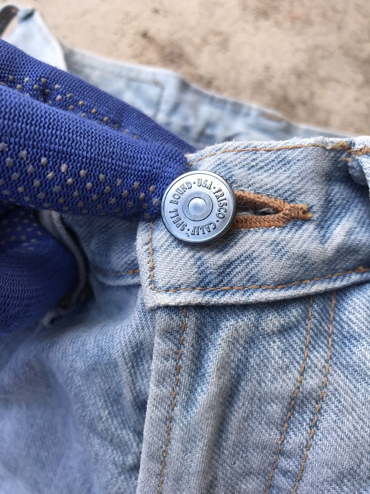Spellbound Vintage Spellbound STONEWASH scovill buttom waist 28” Size US 28 / EU 44 - 15 Thumbnail