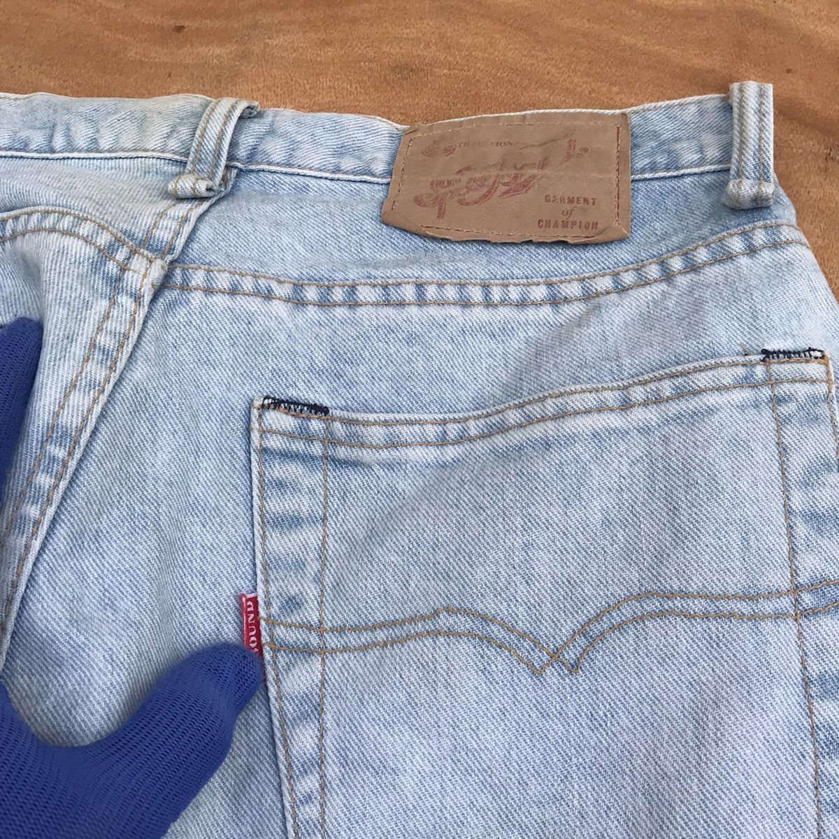 Spellbound Vintage Spellbound STONEWASH scovill buttom waist 28” Size US 28 / EU 44 - 8 Thumbnail