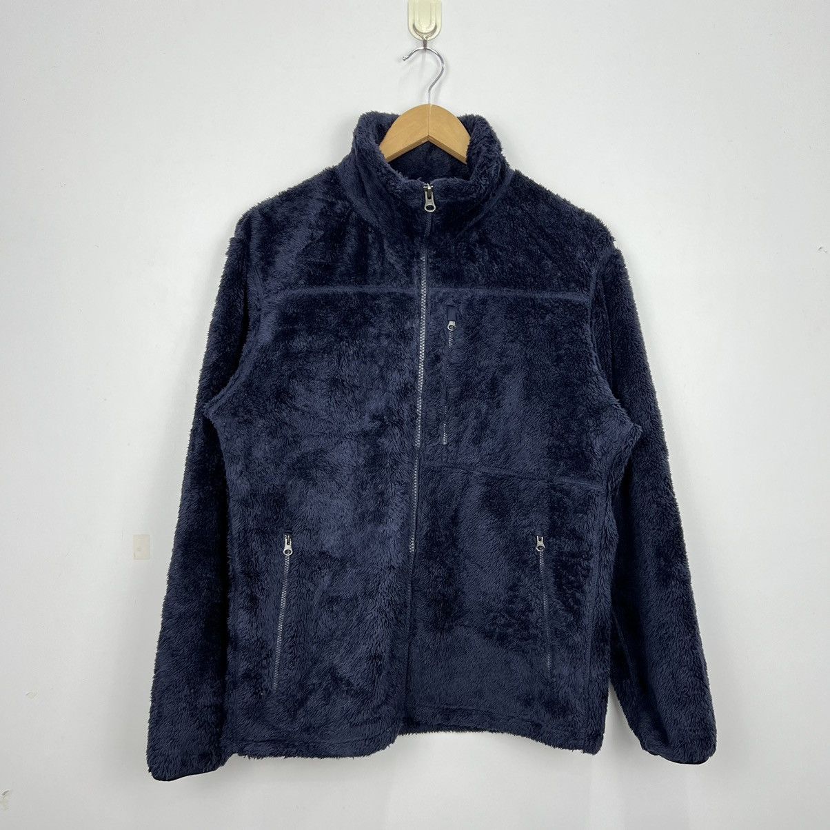 Uniqlo Vintage Uniqlo Fluffy Fleece Zip Up Jacket J0029 Size US M / EU 48-50 / 2 - 1 Thumbnail