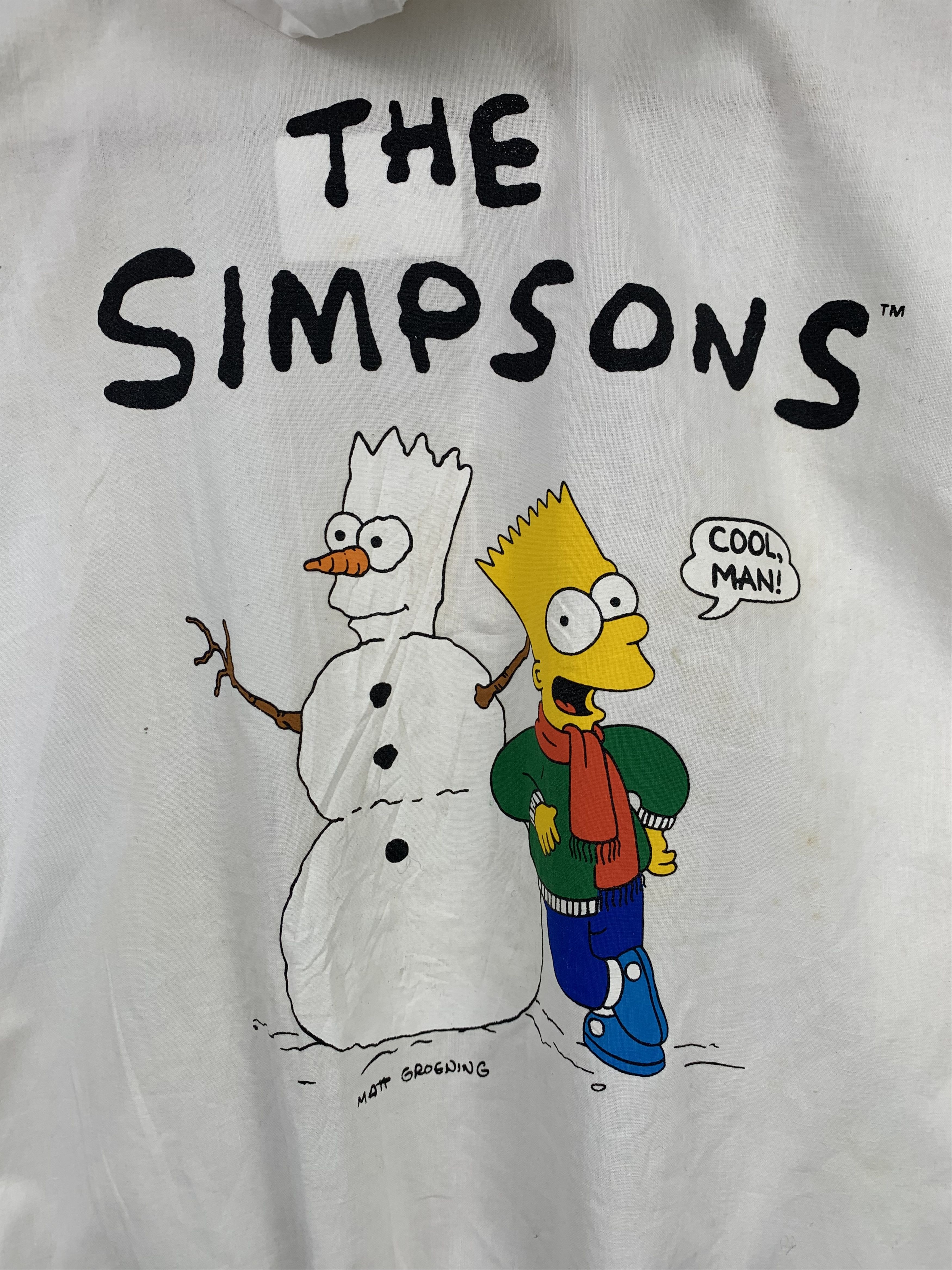 The Simpsons × Vintage Vintage 90s The Simpsons Nice Jacket Size US M / EU 48-50 / 2 - 9 Thumbnail